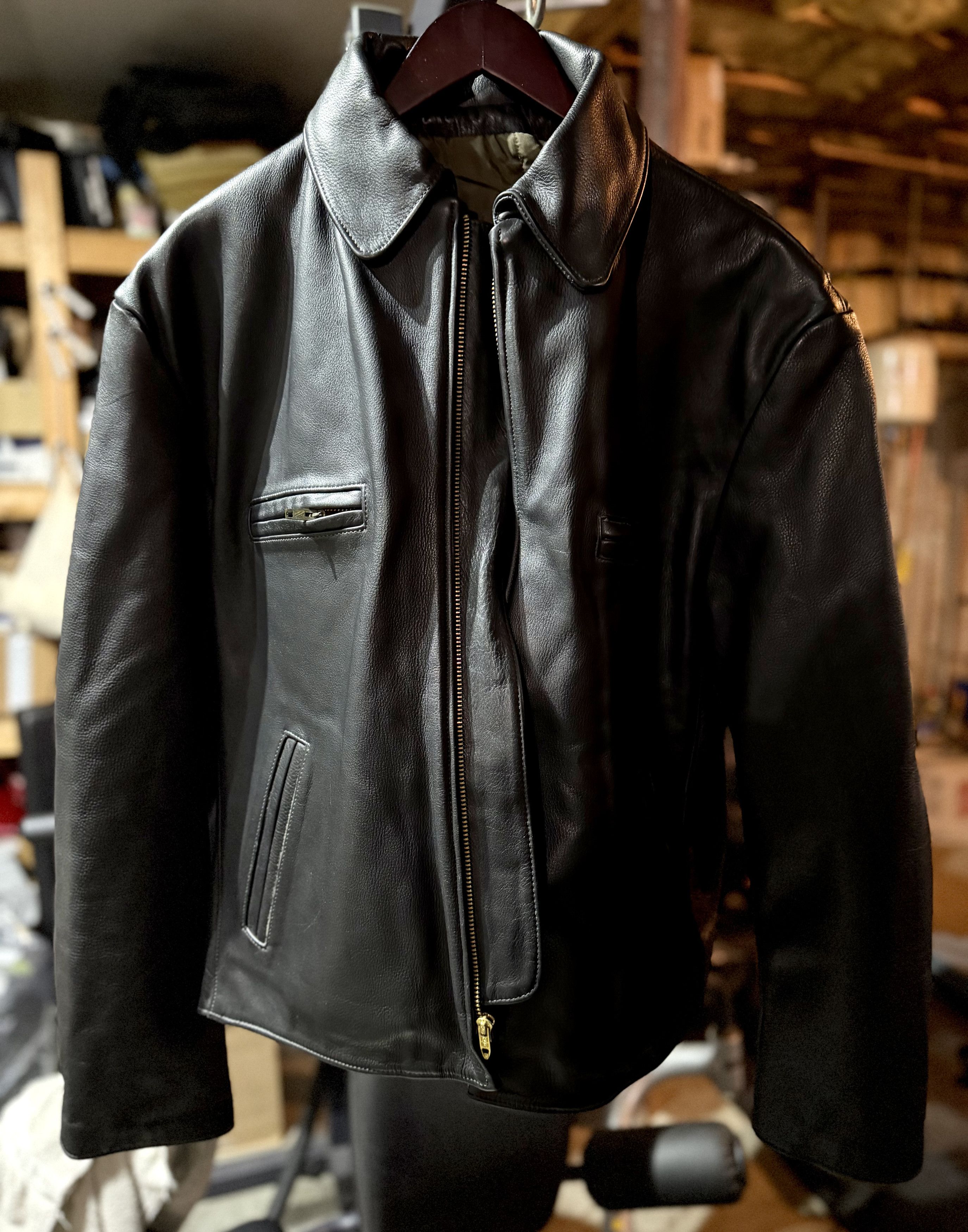 Deer Leather Jacket | Grailed