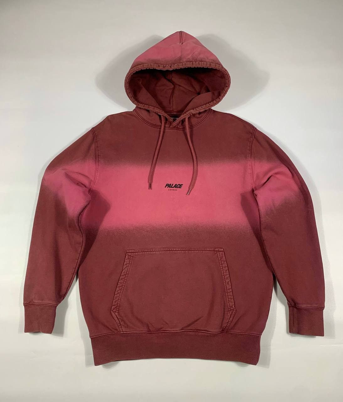 Palace Palace Red Faded Hoodie Y2K Style Size US M / EU 48-50 / 2 - 1 Thumbnail