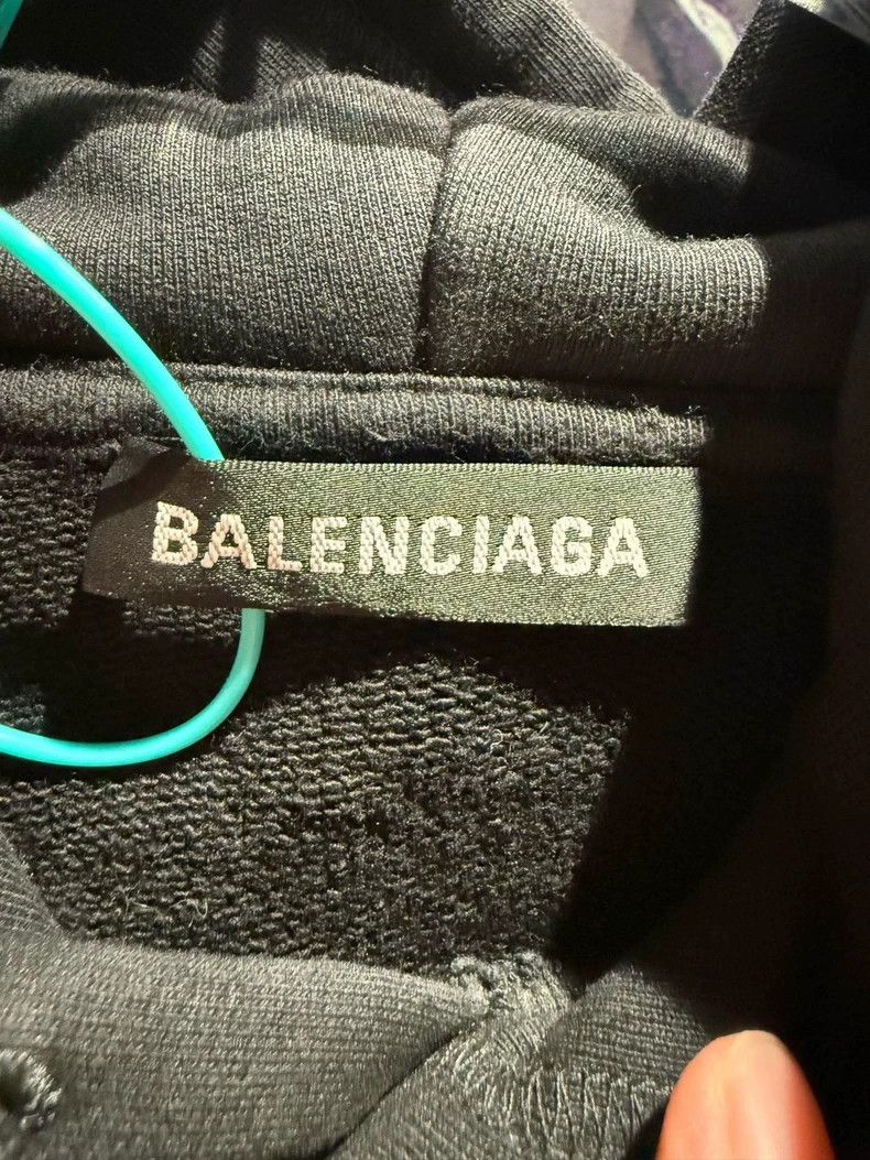 Balenciaga Balenciaga Letter Logo Hoodie Men's Black Size US M / EU 48-50 / 2 - 3 Thumbnail