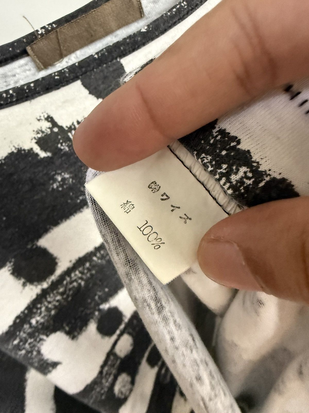 Y's 2019 Yohji yamamoto polka dot tee Size US M / EU 48-50 / 2 - 8 Thumbnail