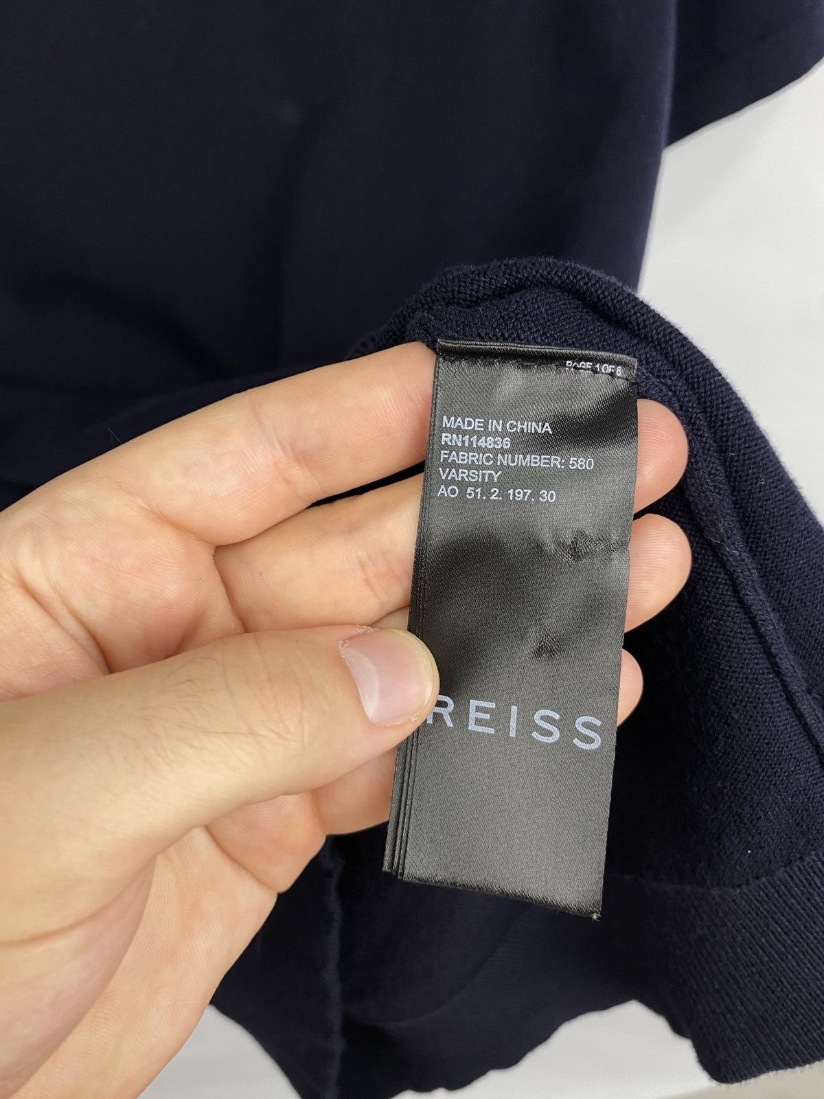 Reiss Reiss Luxury Polo T-Shirt Size US M / EU 48-50 / 2 - 5 Thumbnail