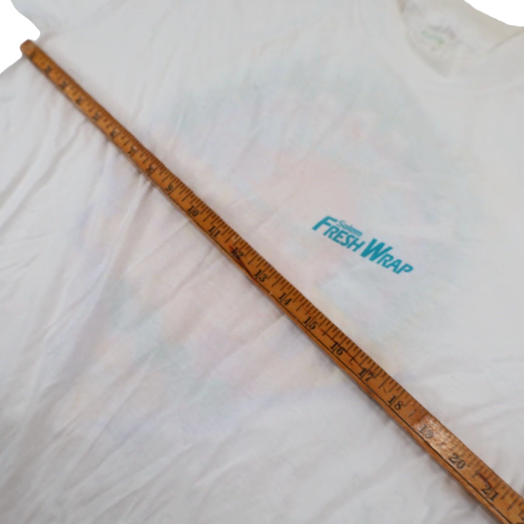 Vintage VINTAGE Salem 1992 Fresh Wrap Graphic Advertisement T Shirt Men XL White Size US XL / EU 56 / 4 - 5 Thumbnail