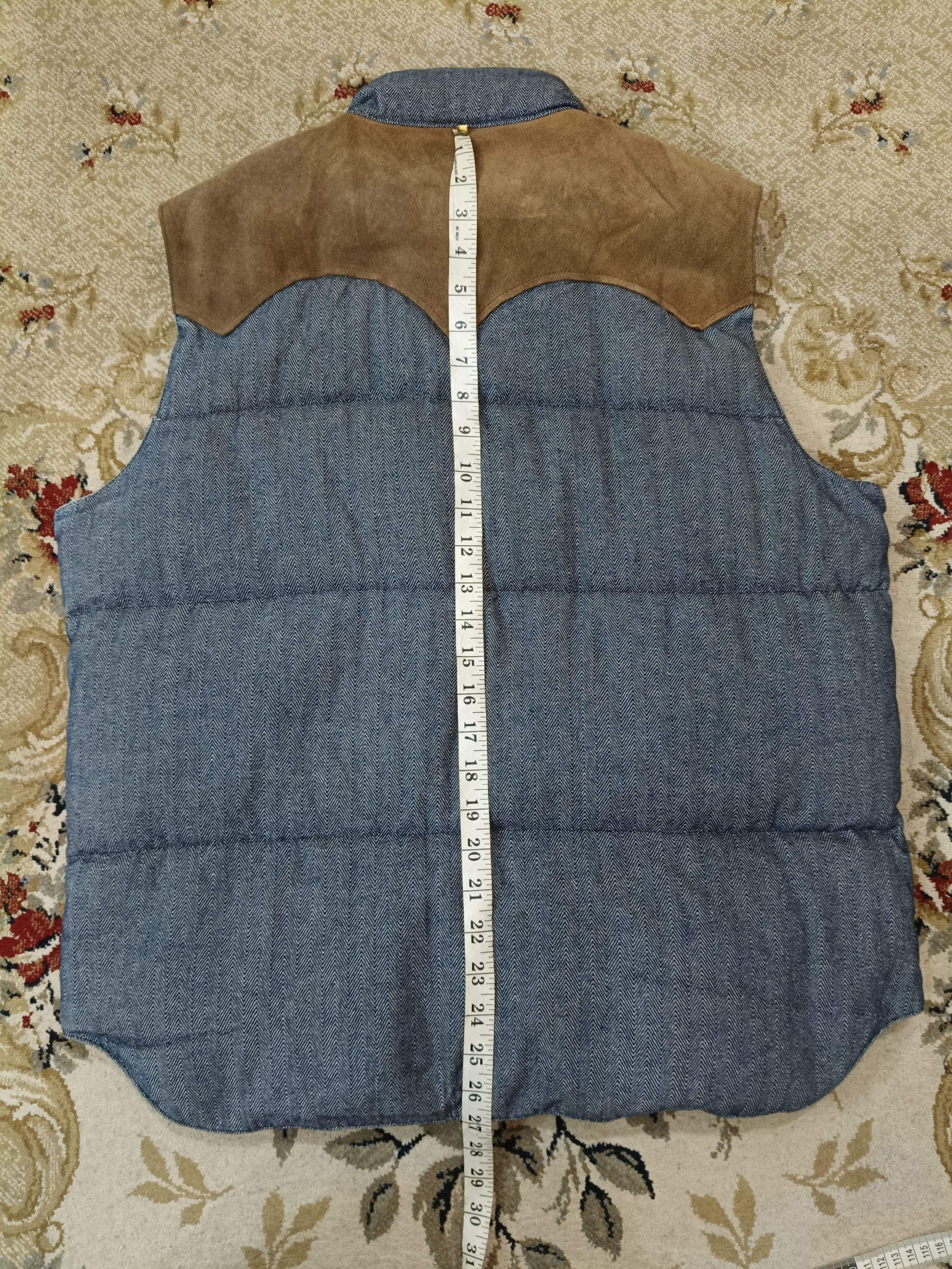 Sugar Cane × Vintage Vintage Sugar Cane Denim Down Vest Size US L / EU 52-54 / 3 - 7 Thumbnail