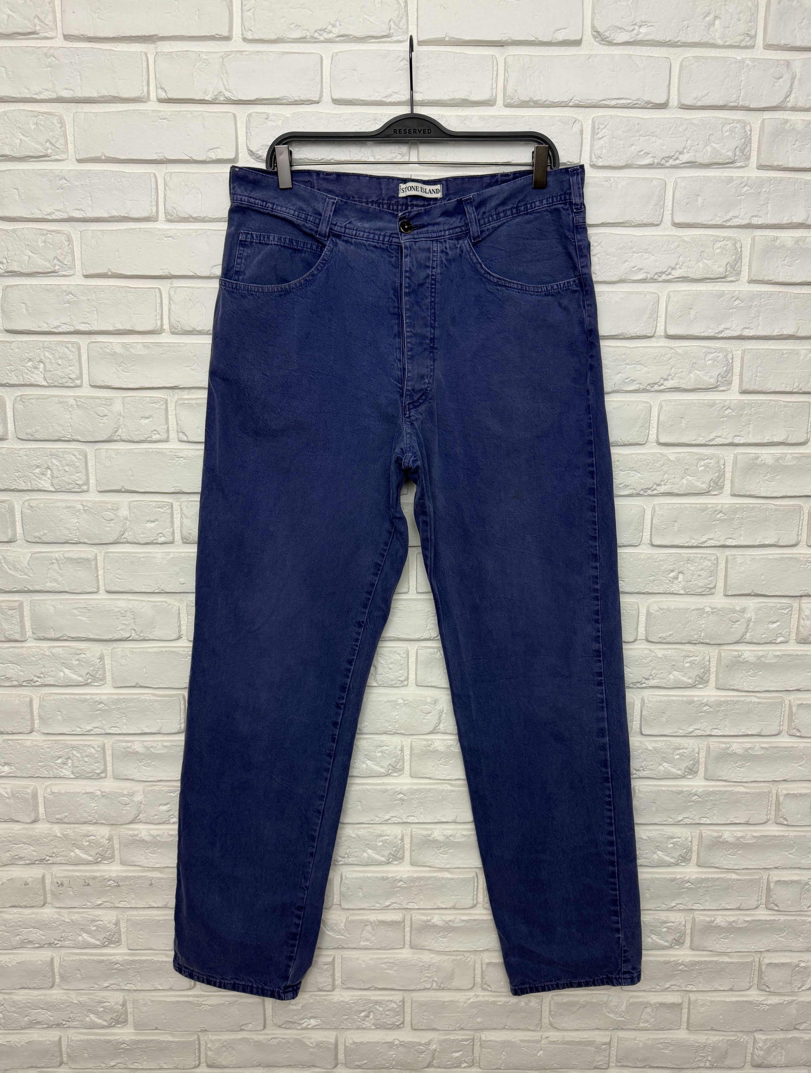 Rare Stone Island Marina 90s Casual Denim Pants Jeans 52