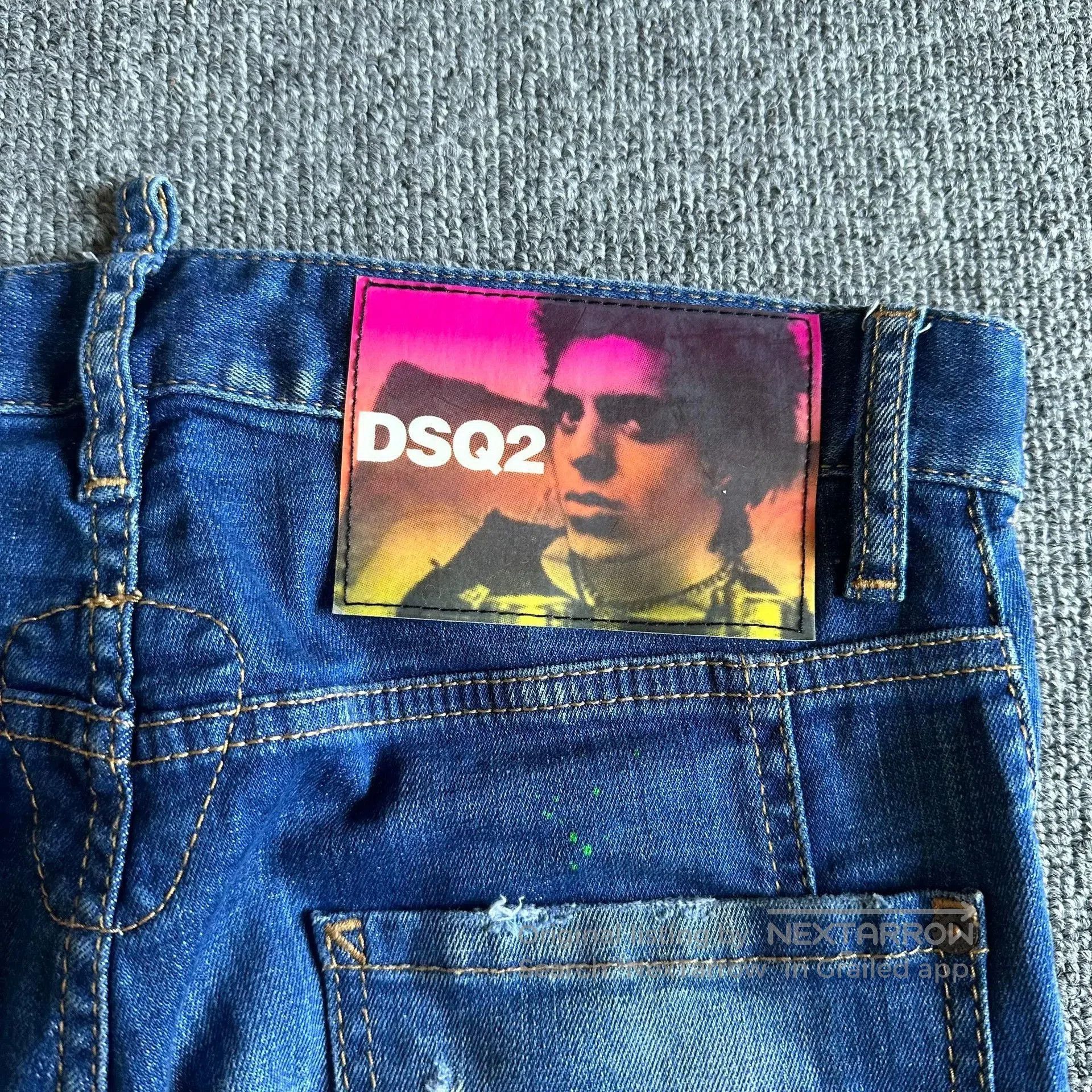 Dsquared2 Dsquared2 D2 Runway Paint Splatter Jeans. Size US 28 / EU 44 - 4 Thumbnail