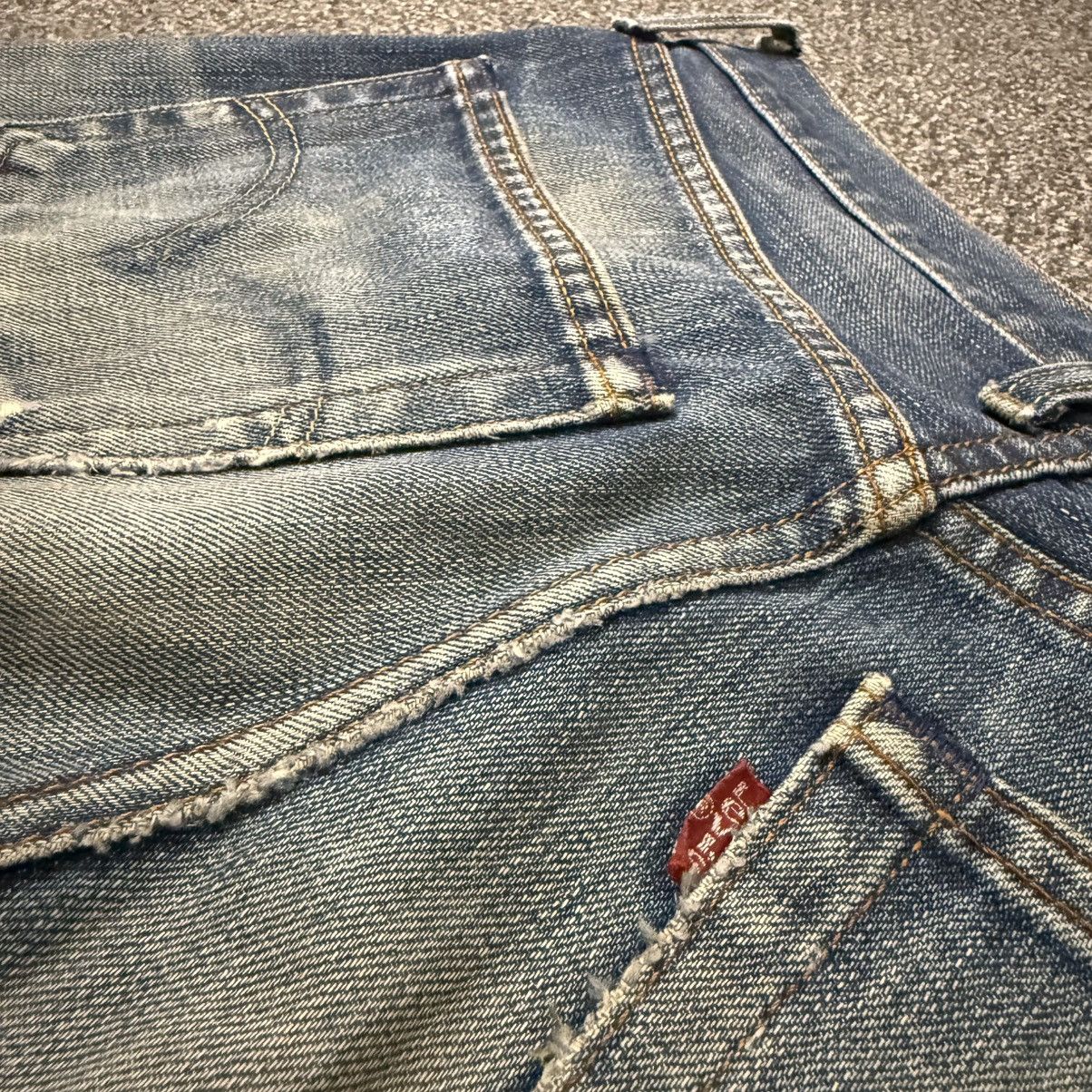 Levi's Vintage Clothing Vintage Levis 502-03 Rusty Dirty Aging Distressed Denim Size US 31 - 10 Thumbnail