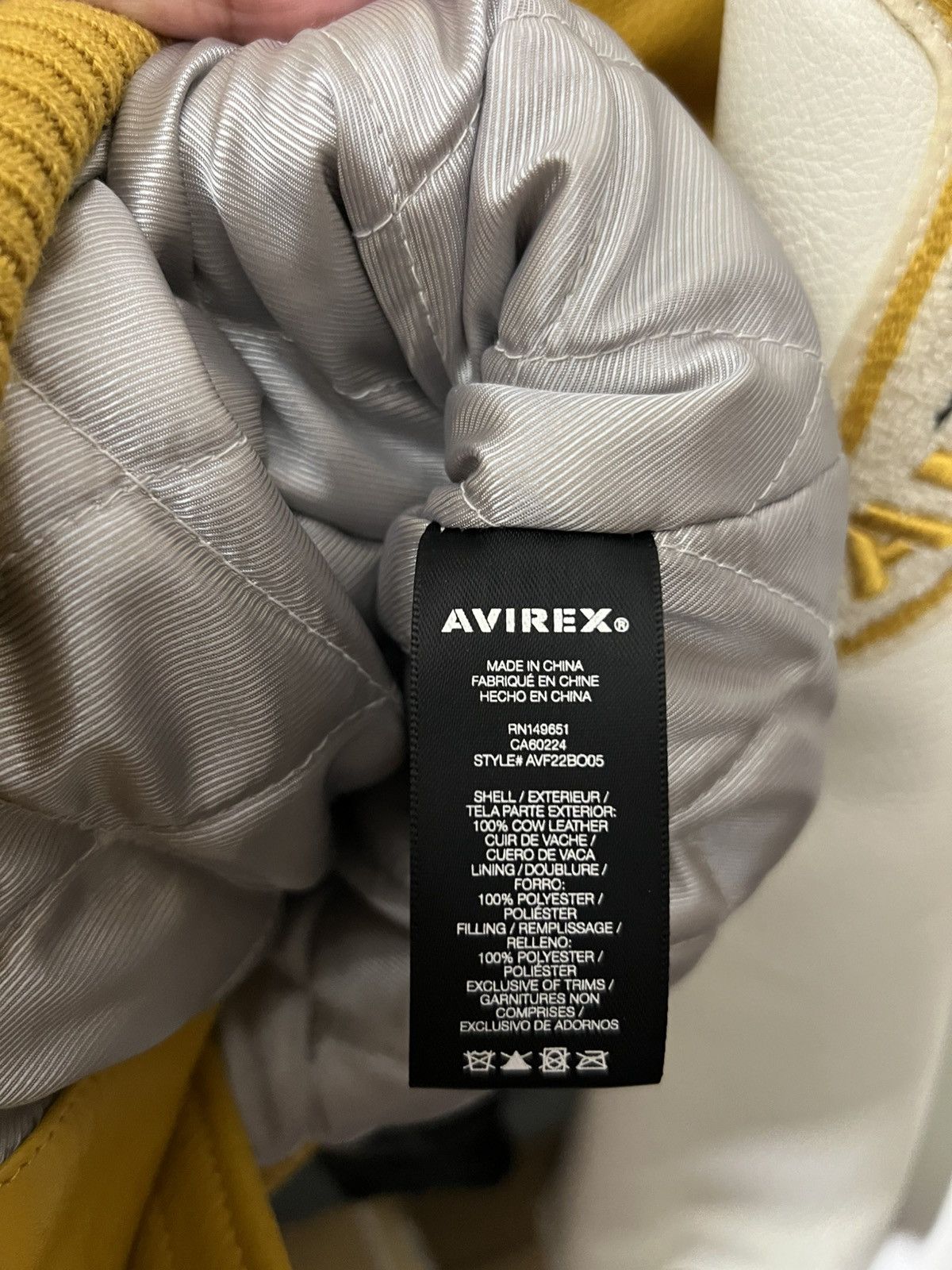 Avirex Avirex Champion Wildcat Full-Zip Varsity Jacket size Large Size US L / EU 52-54 / 3 - 9 Thumbnail