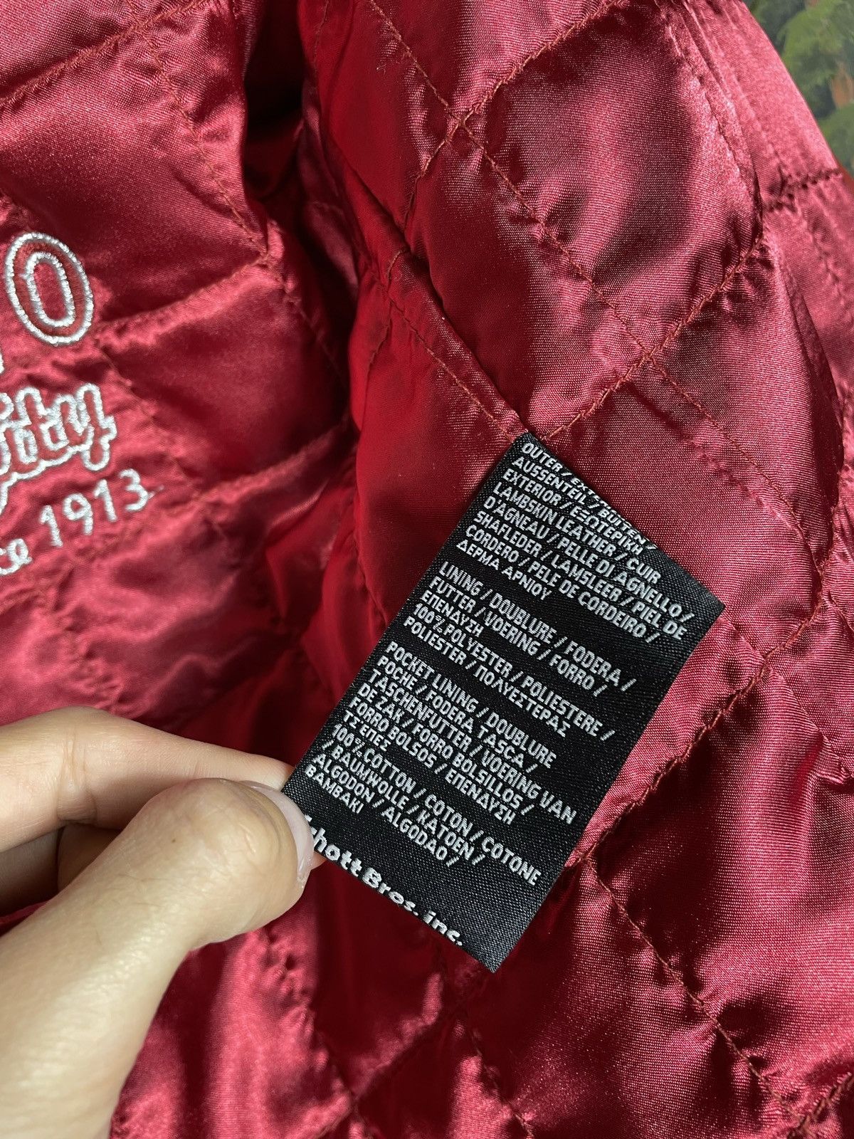 Schott Schott Lambskin Leather Zip Red Biker Jacket Motor Harley Size S / US 4 / IT 40 - 10 Thumbnail