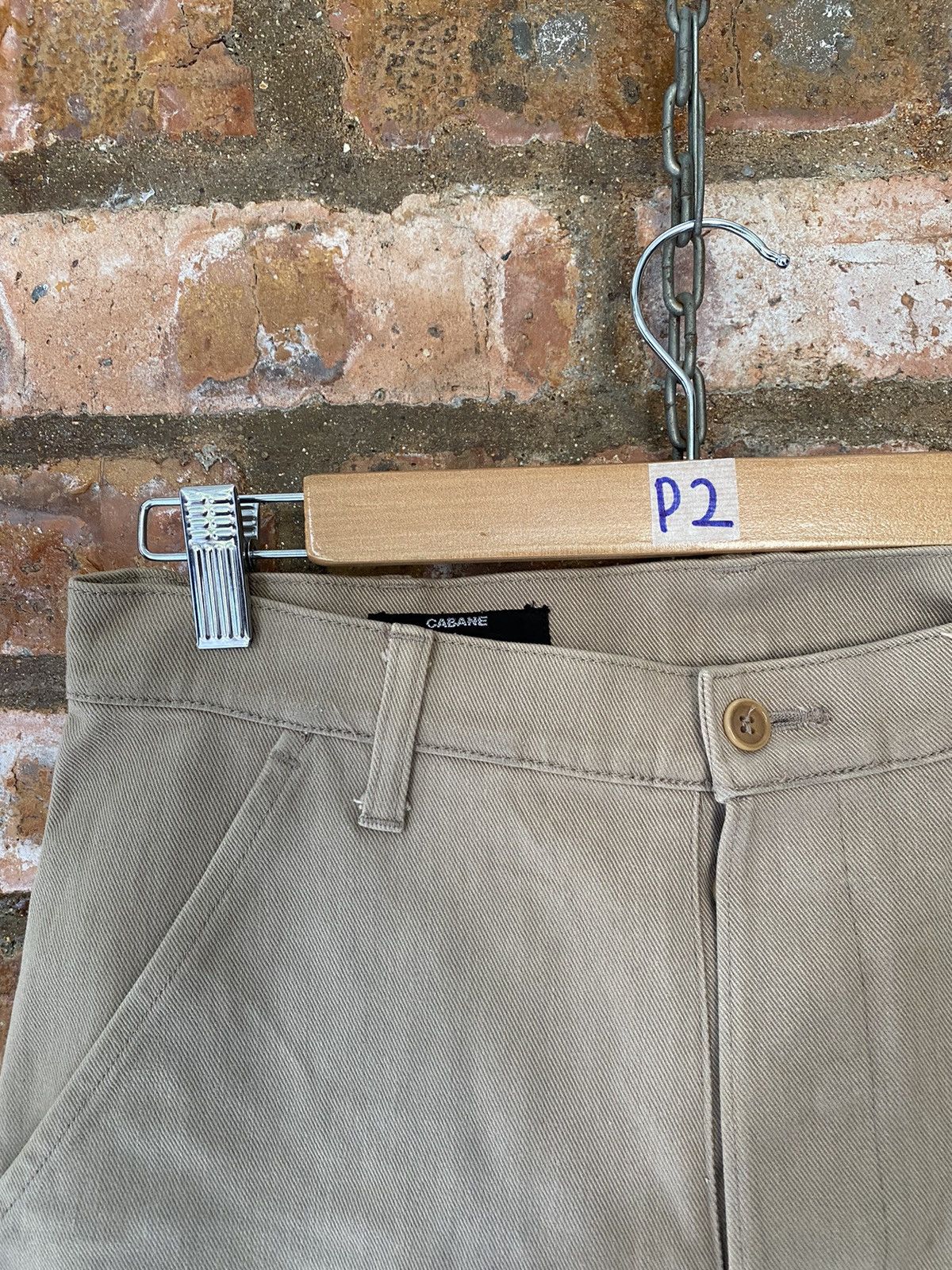 CABANE de ZUCCa 2000s Heavy Cargos Pants Zipper back pocket Size US 30 / EU 46 - 6 Thumbnail
