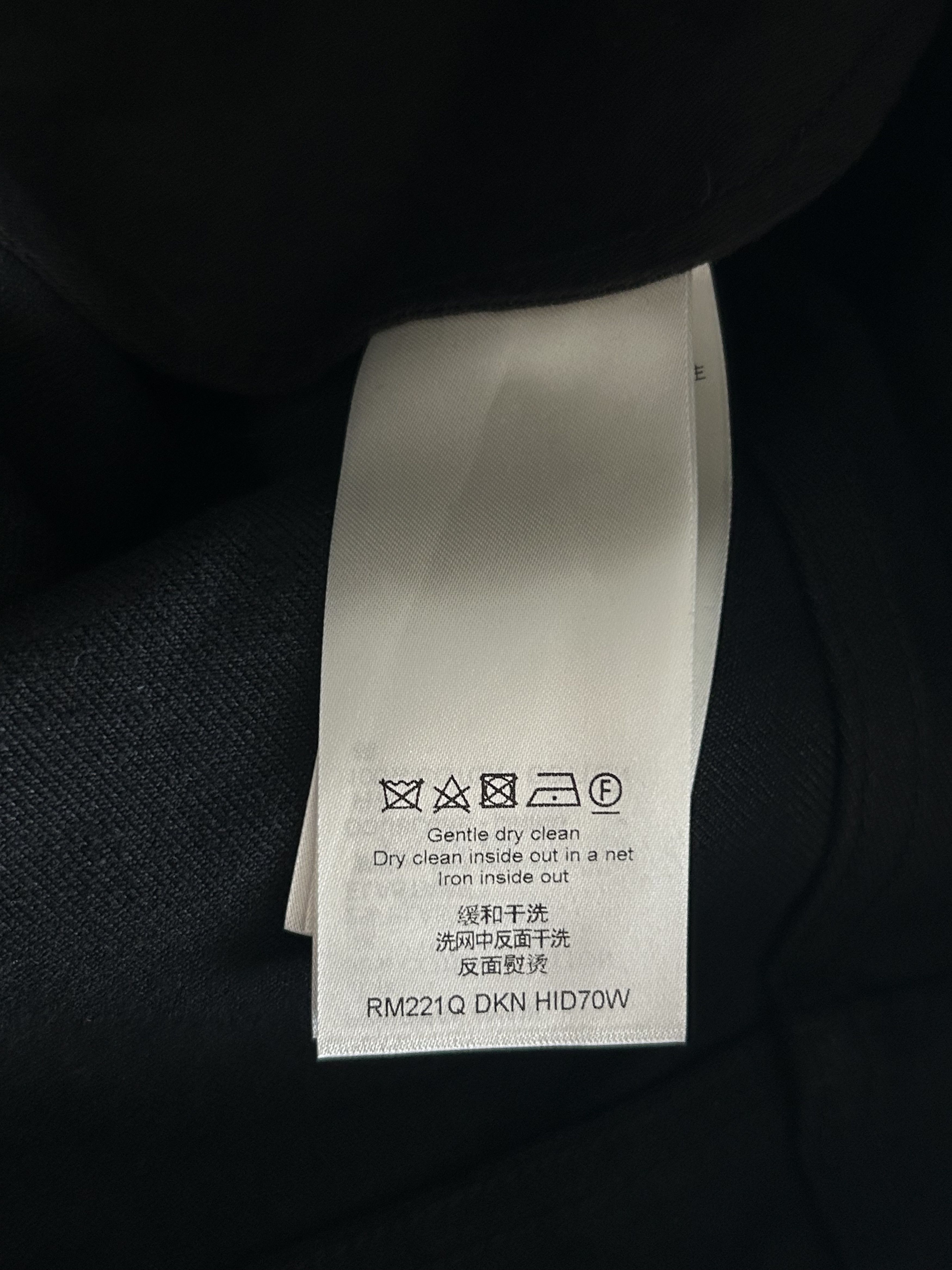 Louis Vuitton Louis Vuitton Black Slim Jeans Size US 36 / EU 52 - 4 Thumbnail