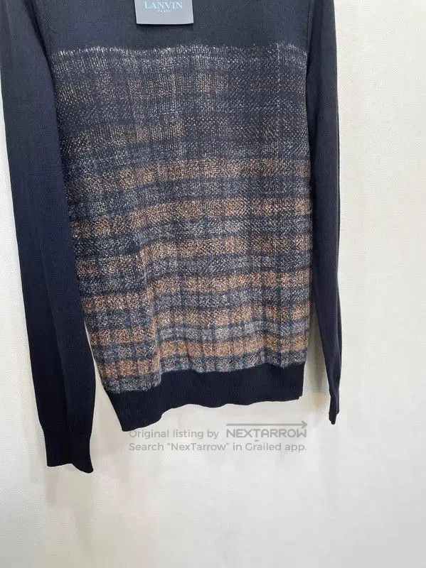 Lanvin Lanvin Black Wool Long Sleeve Sweater . Size US S / EU 44-46 / 1 - 3 Thumbnail