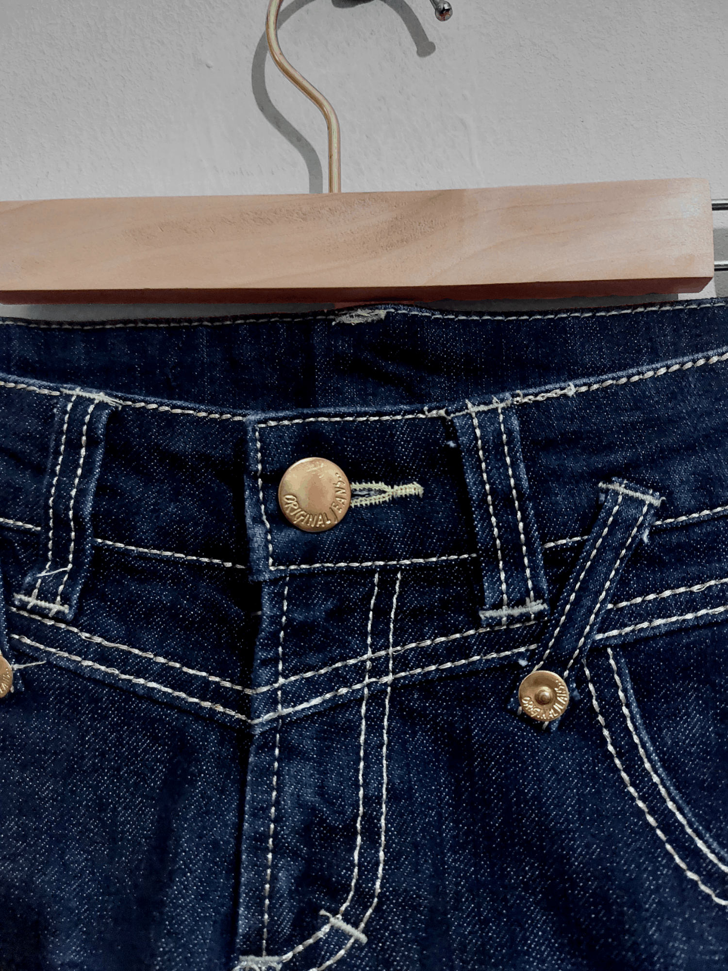 Vintage Flare💥 Pocket Zipped By Original Jeans Size 30" / US 8 / IT 44 - 7 Thumbnail