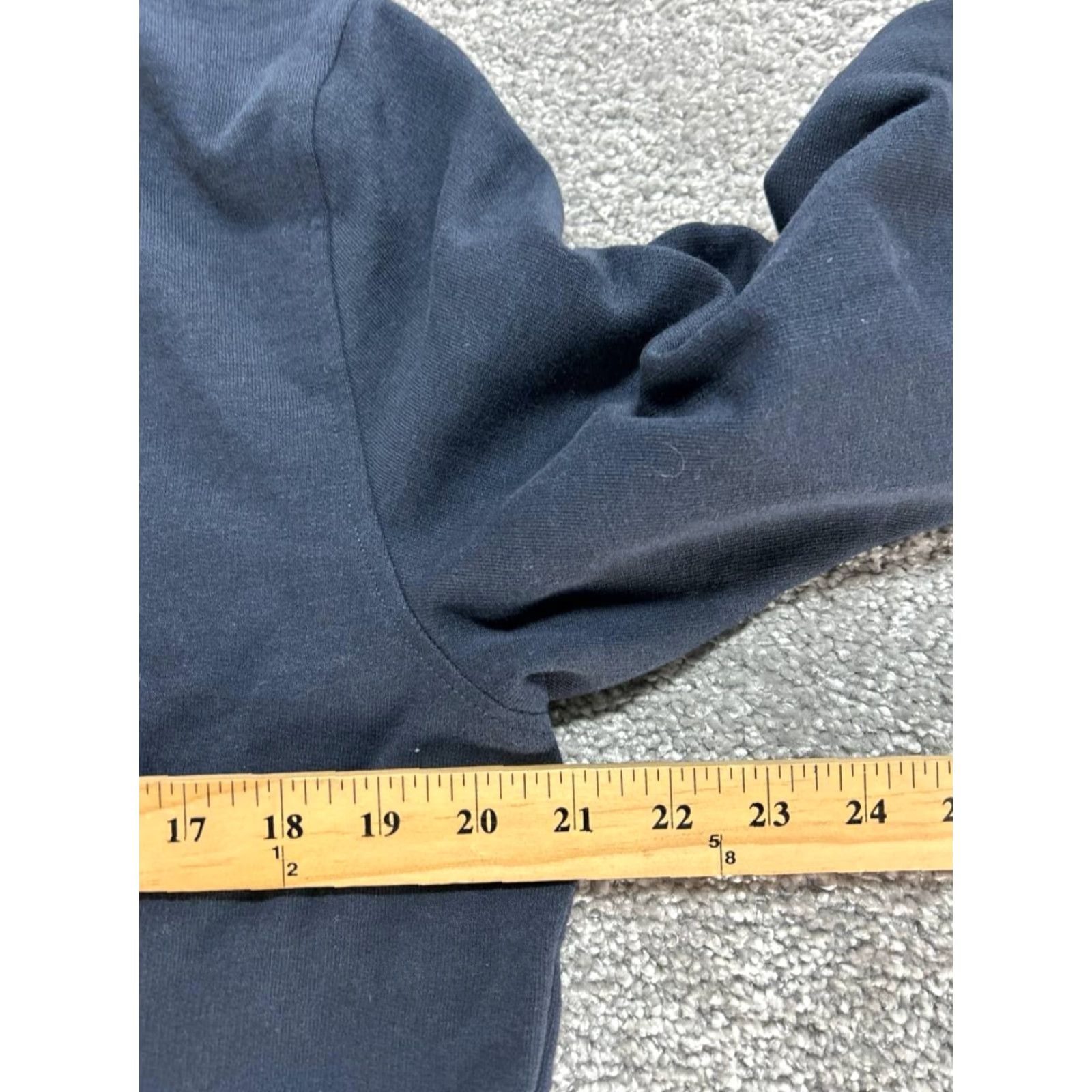 UNTUCKit UNTUCKit Parkson Sweatshirt Mens M Blue Cotton Snap Button Mock Neck Winter Shirt Size US M / EU 48-50 / 2 - 6 Thumbnail