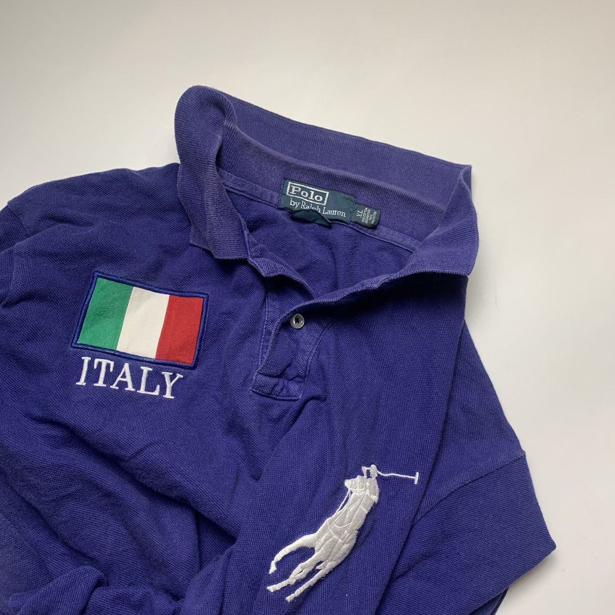 Other Vintage Polo Ralph Lauren Italy 3 Pony logo size XL Size US XL / EU 56 / 4 - 13 Thumbnail