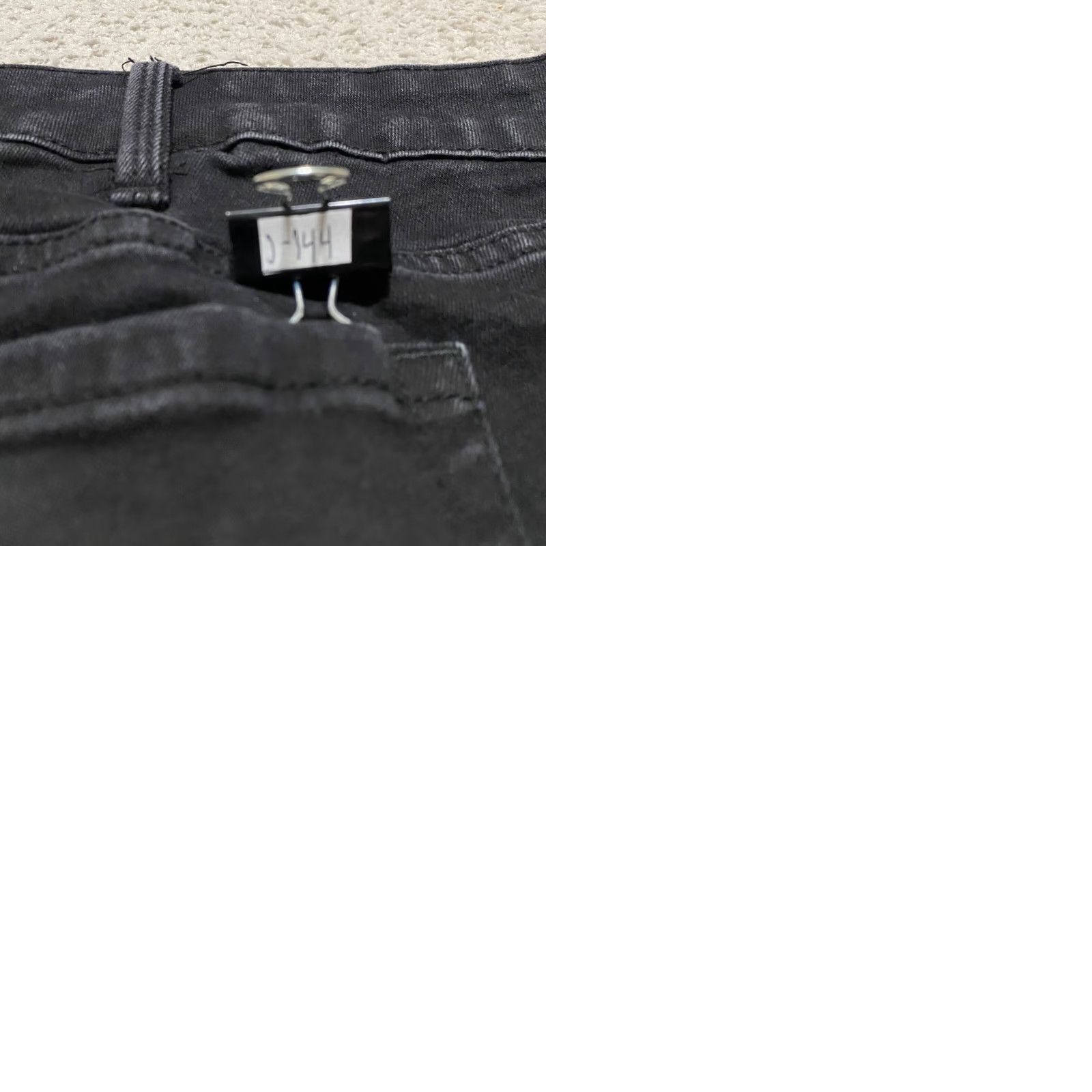 Torrid Torrid Jeans Womens Sz 26 Black Denim Dark Wash Skinny Ankle Stretch Size 32" / US 10 / IT 46 - 9 Thumbnail