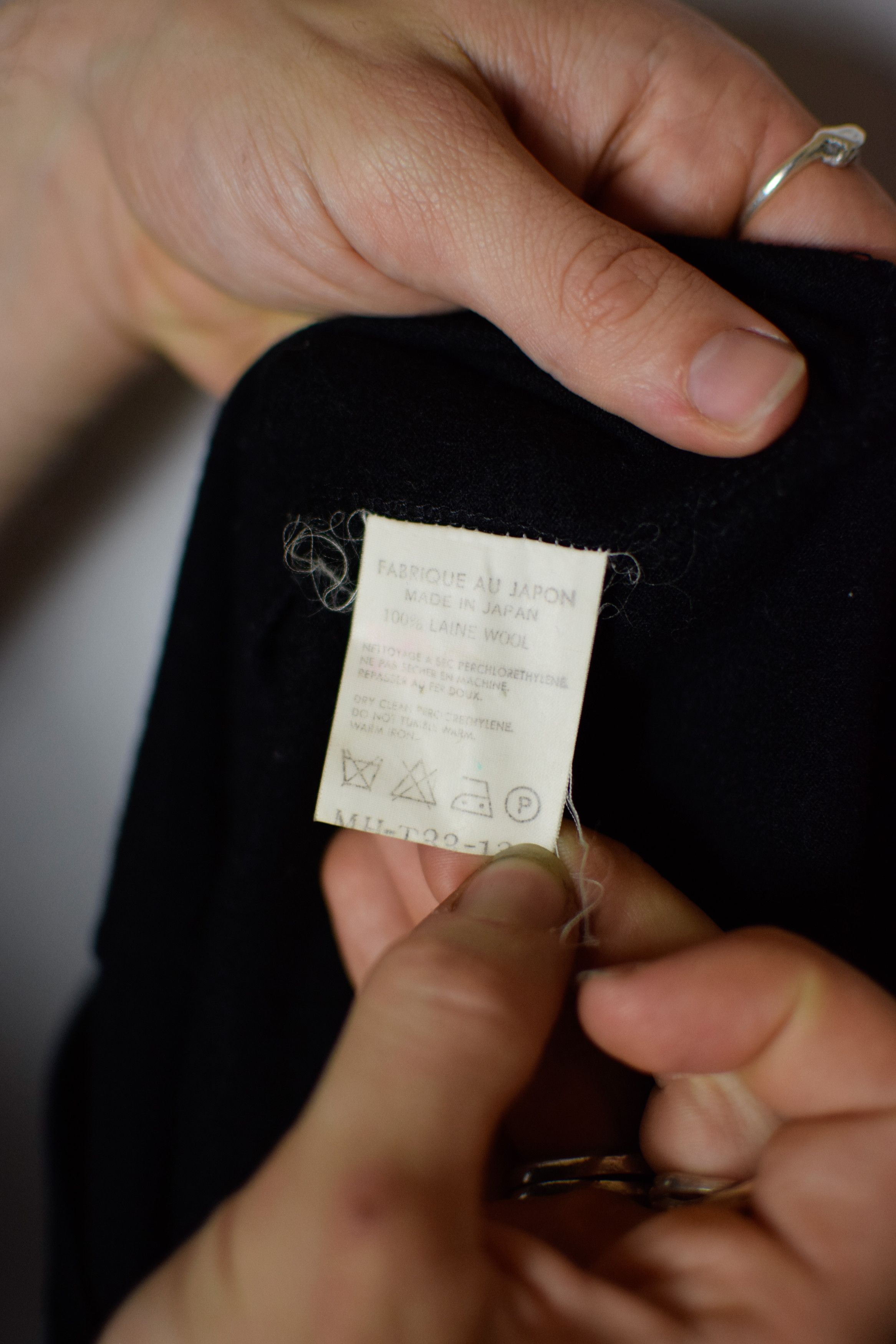 Yohji Yamamoto Y's for Men Archive Turtleneck - MH-T33-131 Size US M / EU 48-50 / 2 - 10 Thumbnail