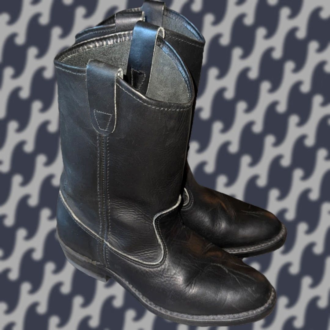 Doublet Double H Ranchwell 2559 Oil Resistant Cowboy Boots Men’s Size 7.5 EE Black USA Size US 8 / EU 41 - 1 Thumbnail