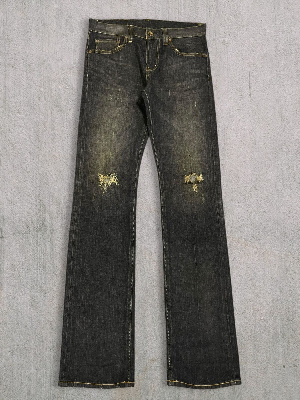 Slim Fit Jeans Uniqlo Ripped Jeans Uniqlo Stretchable Slim