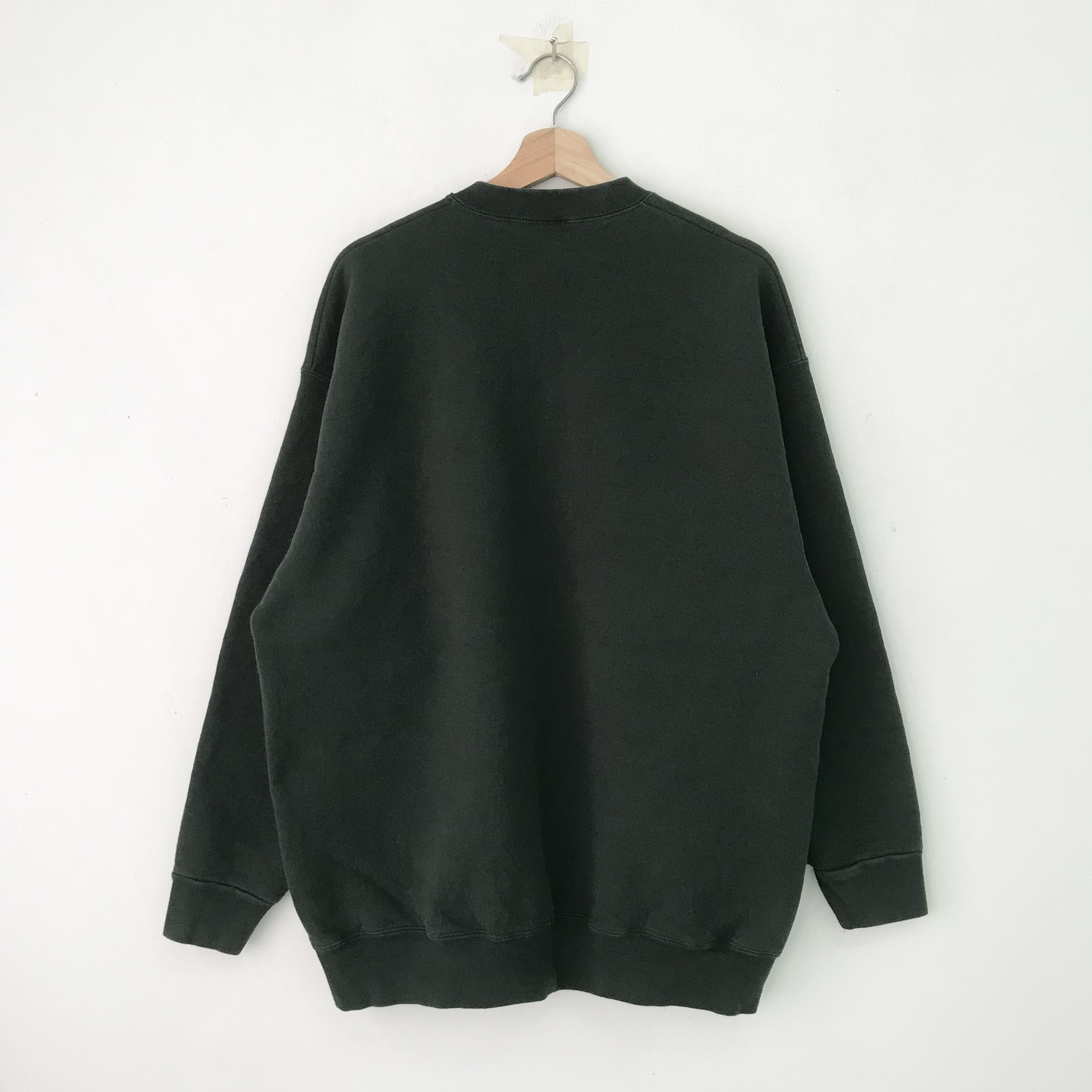 Vintage Vintage 90's Hike Yosemite Green Sweatshirt - 488 Size US L / EU 52-54 / 3 - 2 Thumbnail