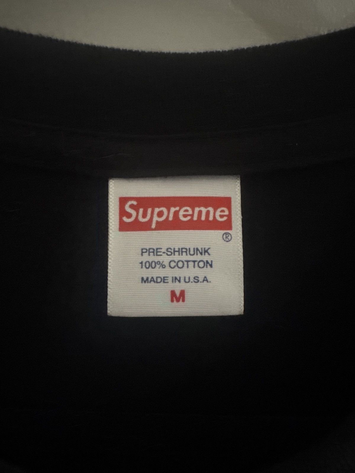 Supreme Supreme im not sorry bear tee Size US M / EU 48-50 / 2 - 4 Thumbnail