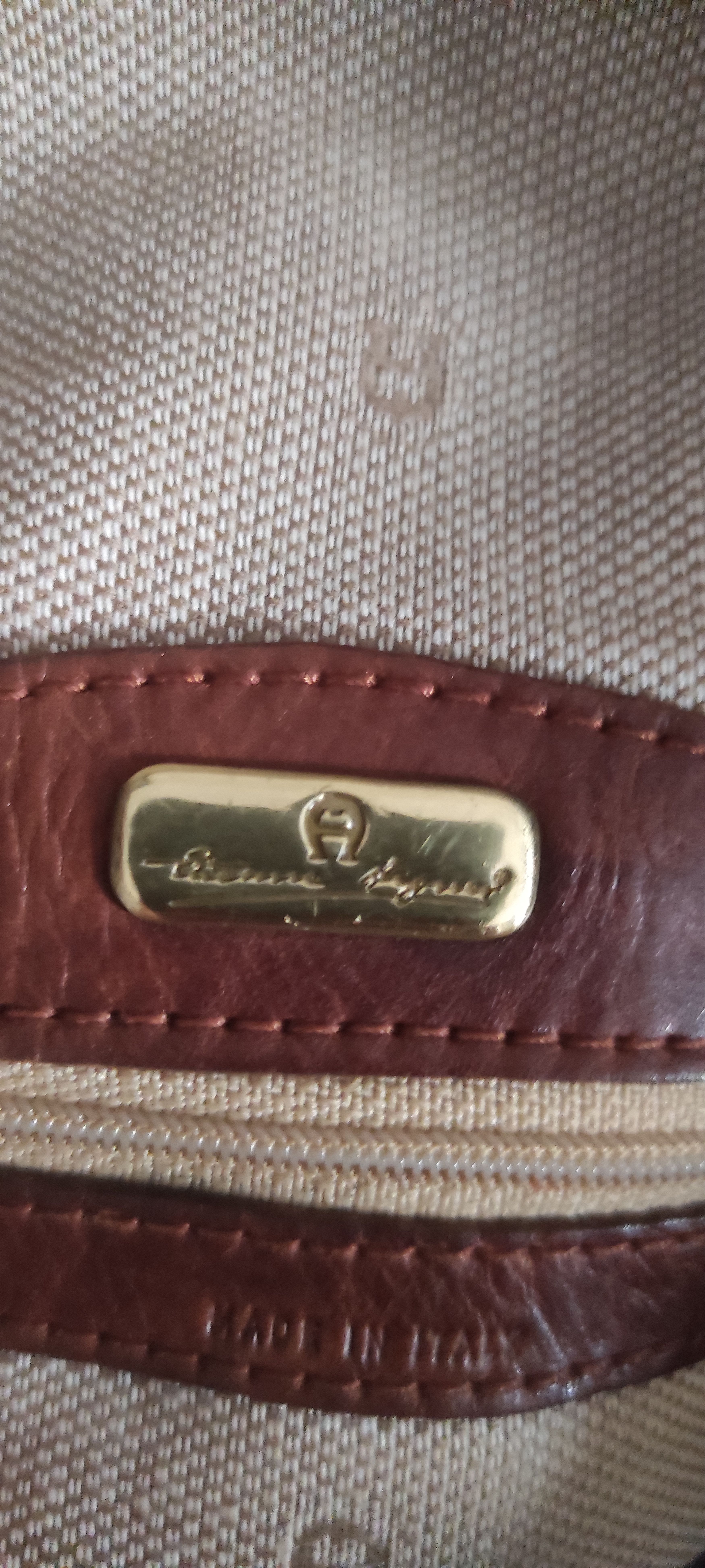 Etienne Aigner Etienne Aigner 70s Woven Leather Top Handle Travel Bag Size ONE SIZE - 19 Thumbnail
