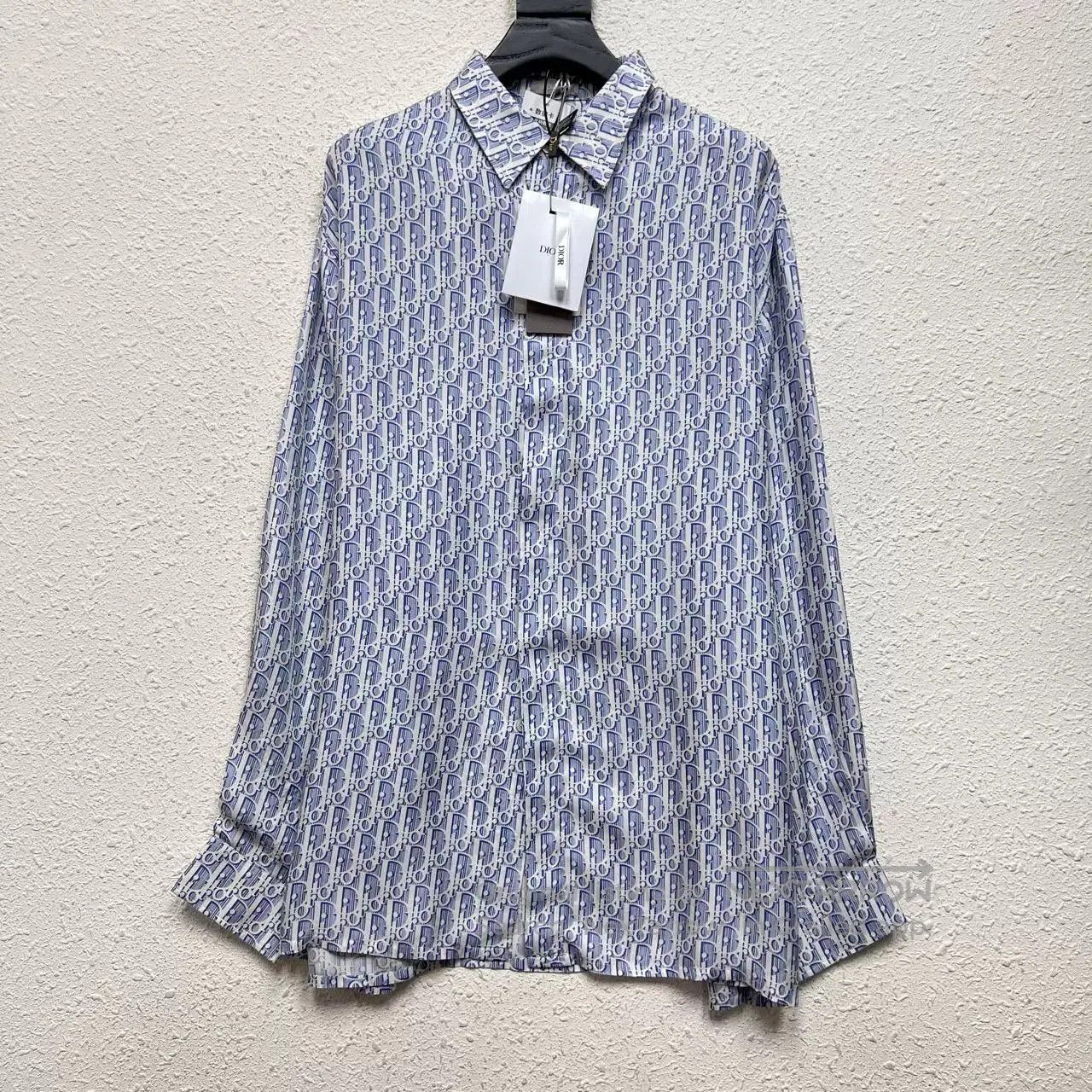 Dior DIOR New Logo Silk Monogram Shirt. Size US M / EU 48-50 / 2 - 1 Thumbnail
