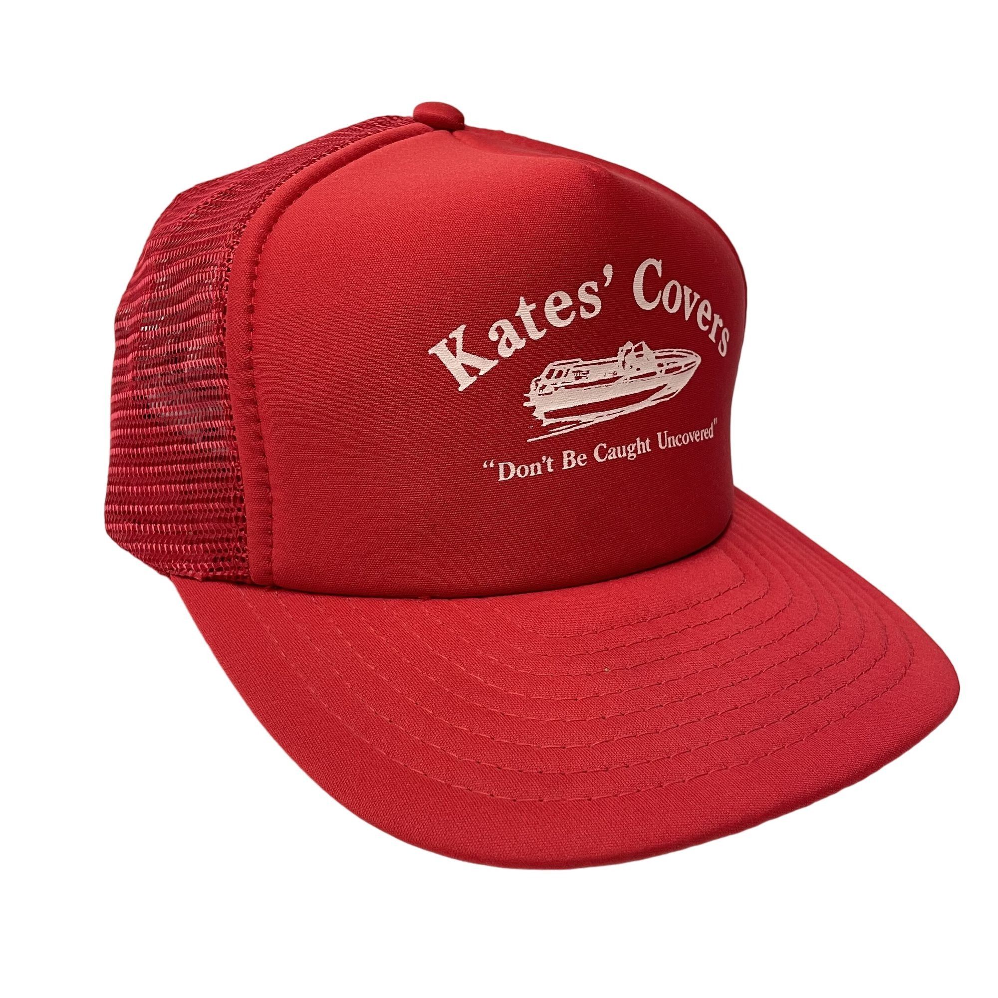 Other NOS New Vtg KATES COVERS Don't Be Caught Uncovered Cap Size ONE SIZE - 3 Thumbnail