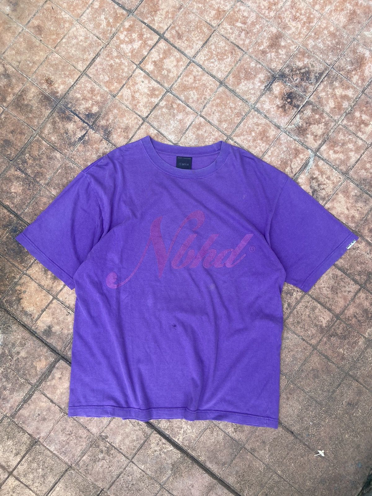 Japanese Brand × Neighborhood NEIGHBOURHOOD NBHD SPELLOUT TEE Size US XL / EU 56 / 4 - 1 Thumbnail