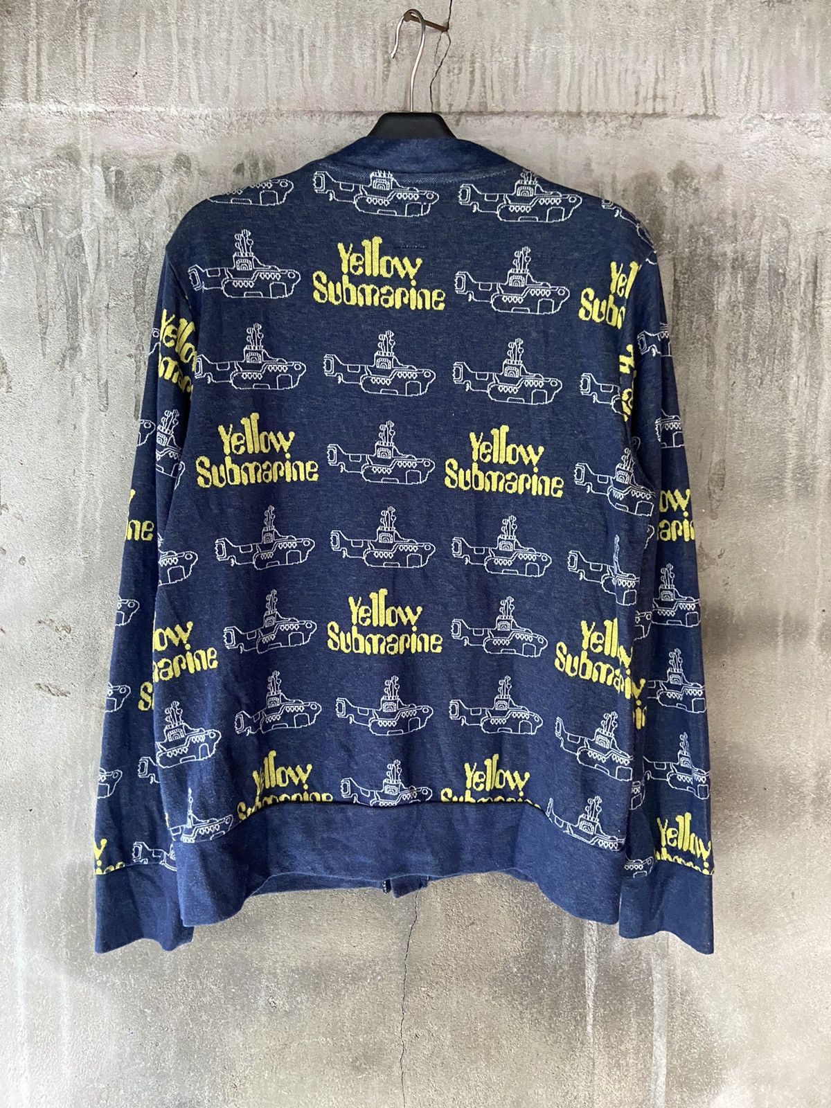 Japanese Brand THE BEATLES KNIT 2 IN 1 SACSNY STRIPED TEE Size US M / EU 48-50 / 2 - 23 Thumbnail