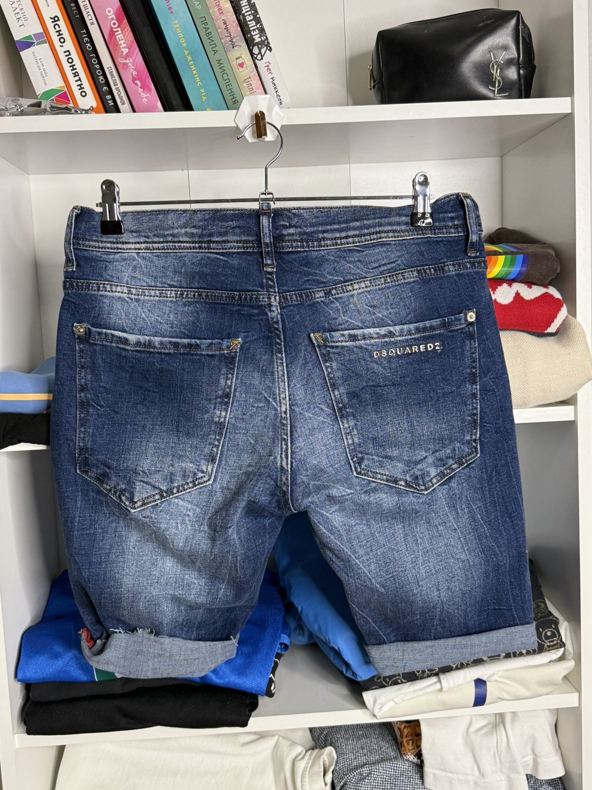 Dsquared2 Dsquared2 Luxury Jeans Short Size US 28 / EU 44 - 7 Thumbnail