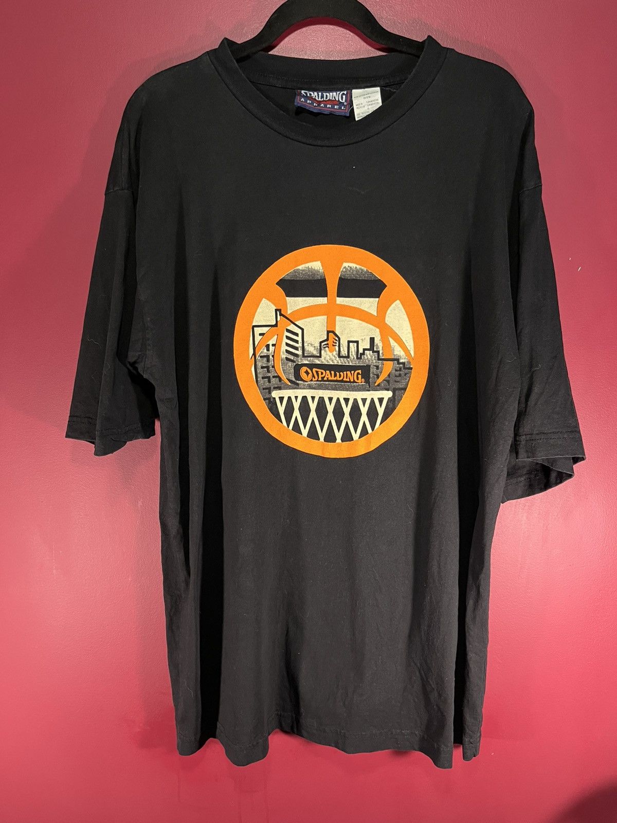 Spalding Vintage spalding graphic tee Size US XL / EU 56 / 4 - 1 Thumbnail