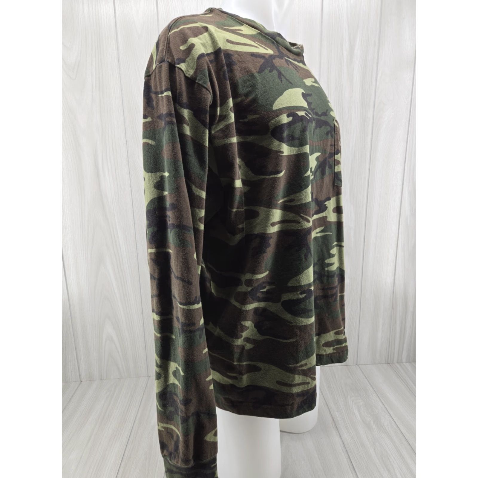 Vintage VINTAGE RedHead Camo Shirt Mens 2XL Woodland Long Sleeve Shirt Mens 2XL Woodland Long Sleeve Size US XXL / EU 58 / 5 - 4 Thumbnail