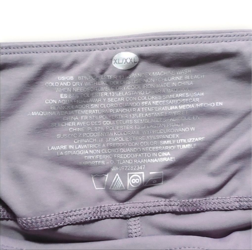 Other Outland XL/XXL NEW Leggings Full Length High Waisted Pocket Size 38" / US 16 / IT 52 - 8 Thumbnail