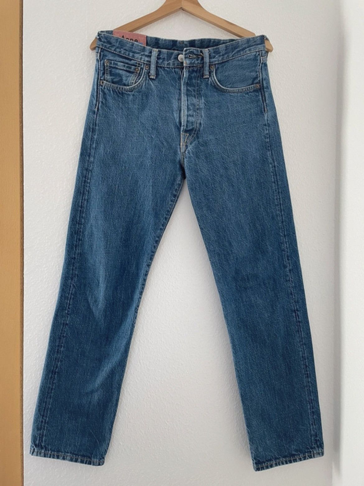 Acne Studios Acne Studios Jeans 1996 Blue Water 29W 32L | Grailed
