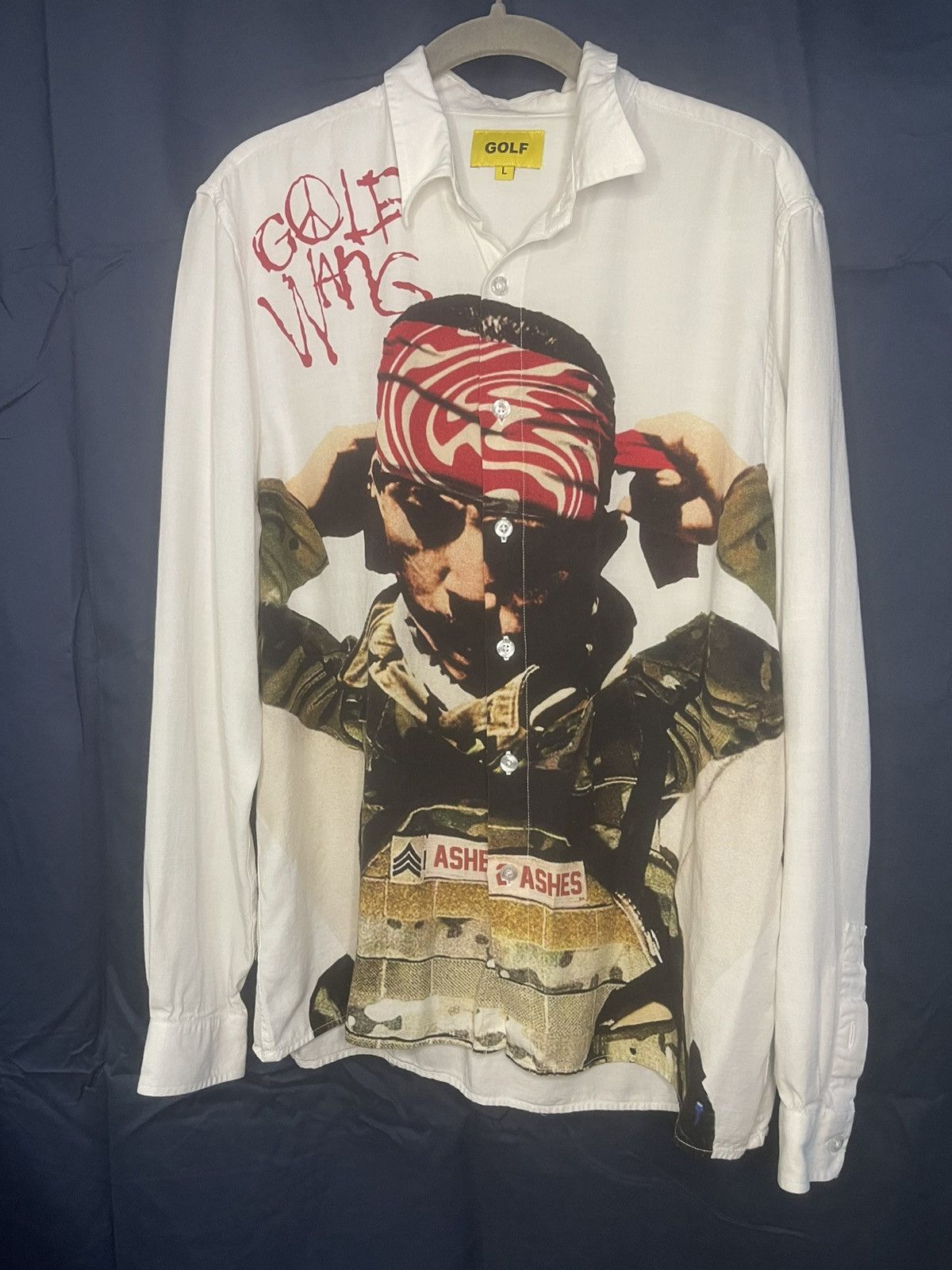 Golf Wang Golf Wang - Ashes 2 Ashes Pilot Button up Size US L / EU 52-54 / 3 - 1 Thumbnail