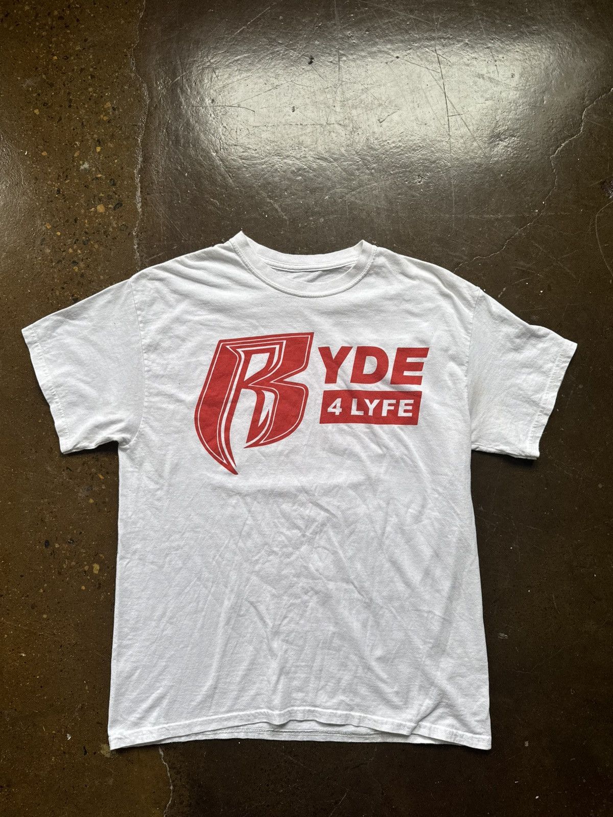 Ruff Ryders Vintage Ruff Ryders Big Logo Hip-Hop Rap Tee TShirt Size US M / EU 48-50 / 2 - 1 Thumbnail