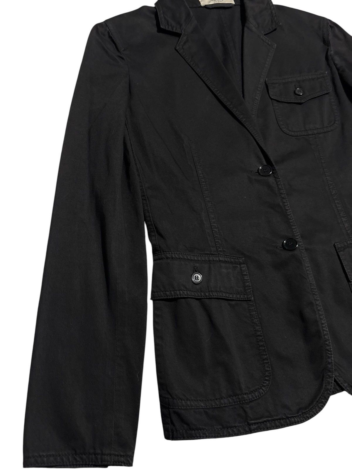 Prada Vintage 2000s Prada Blazer cargo tactical emo grunge poket Size S / US 4 / IT 40 - 3 Thumbnail