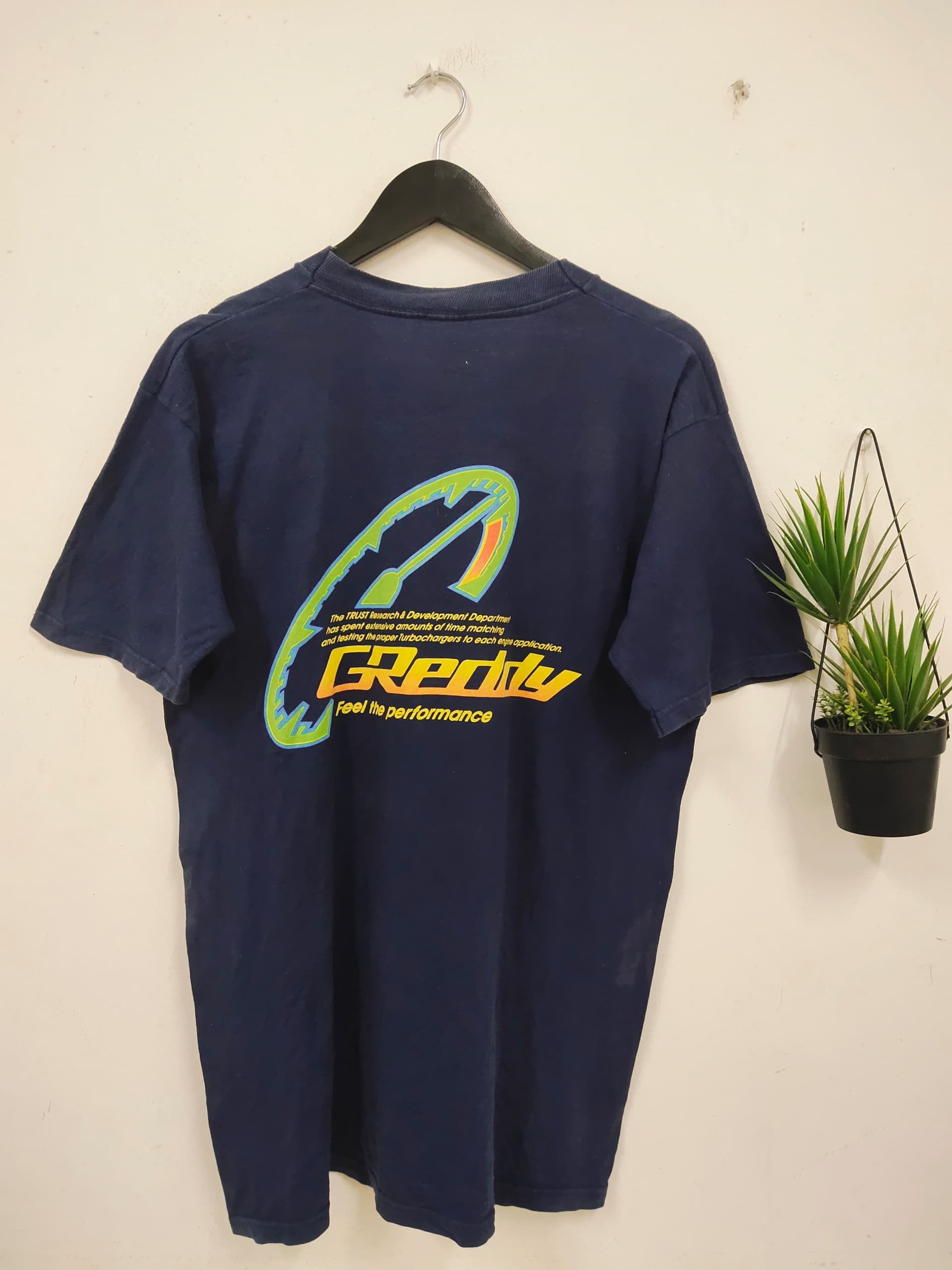 Vintage Vintage 90s GReddy performance racing motorsport t shirt Size US L / EU 52-54 / 3 - 1 Thumbnail
