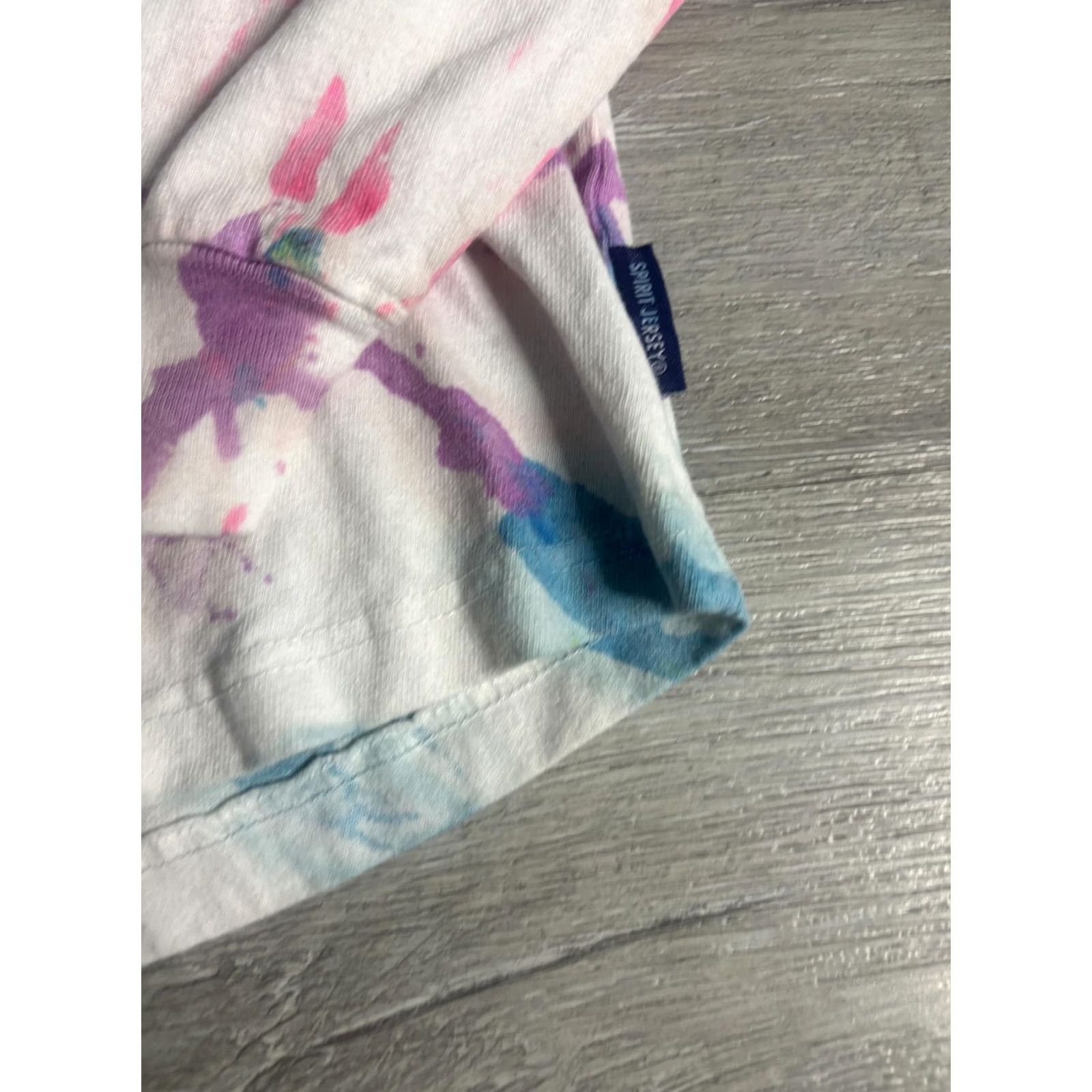 Disney Disney Spirit Jersey Shirt Womens XS Multicolor Tie Dye Walt Disney World Top Size XS / US 0-2 / IT 36-38 - 2 Thumbnail