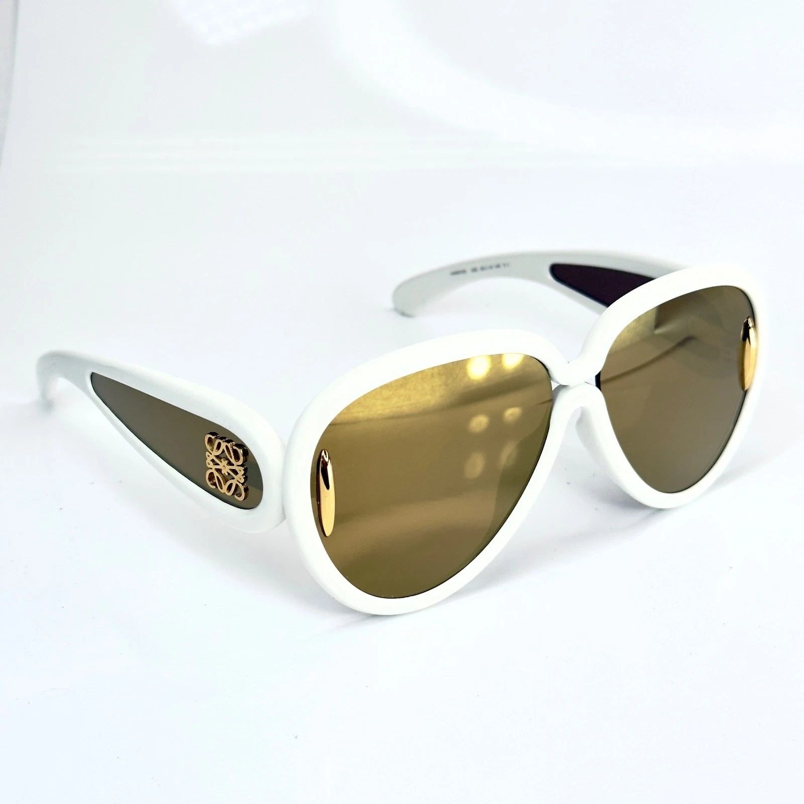 Loewe LOEWE LW40132I 40132 ANAGRAM PAULA IBIZA Mask White Sunglass Size ONE SIZE - 8 Thumbnail