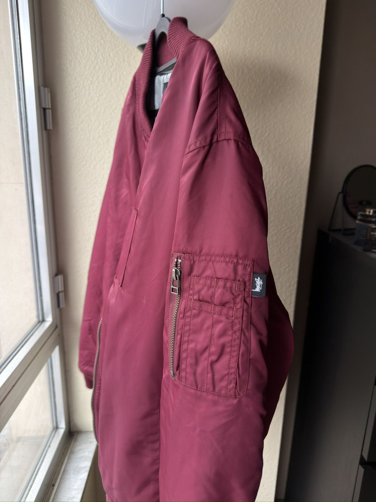 Stussy Stussy violet big logo bomber FAST SHIP Size US L / EU 52-54 / 3 - 13 Thumbnail