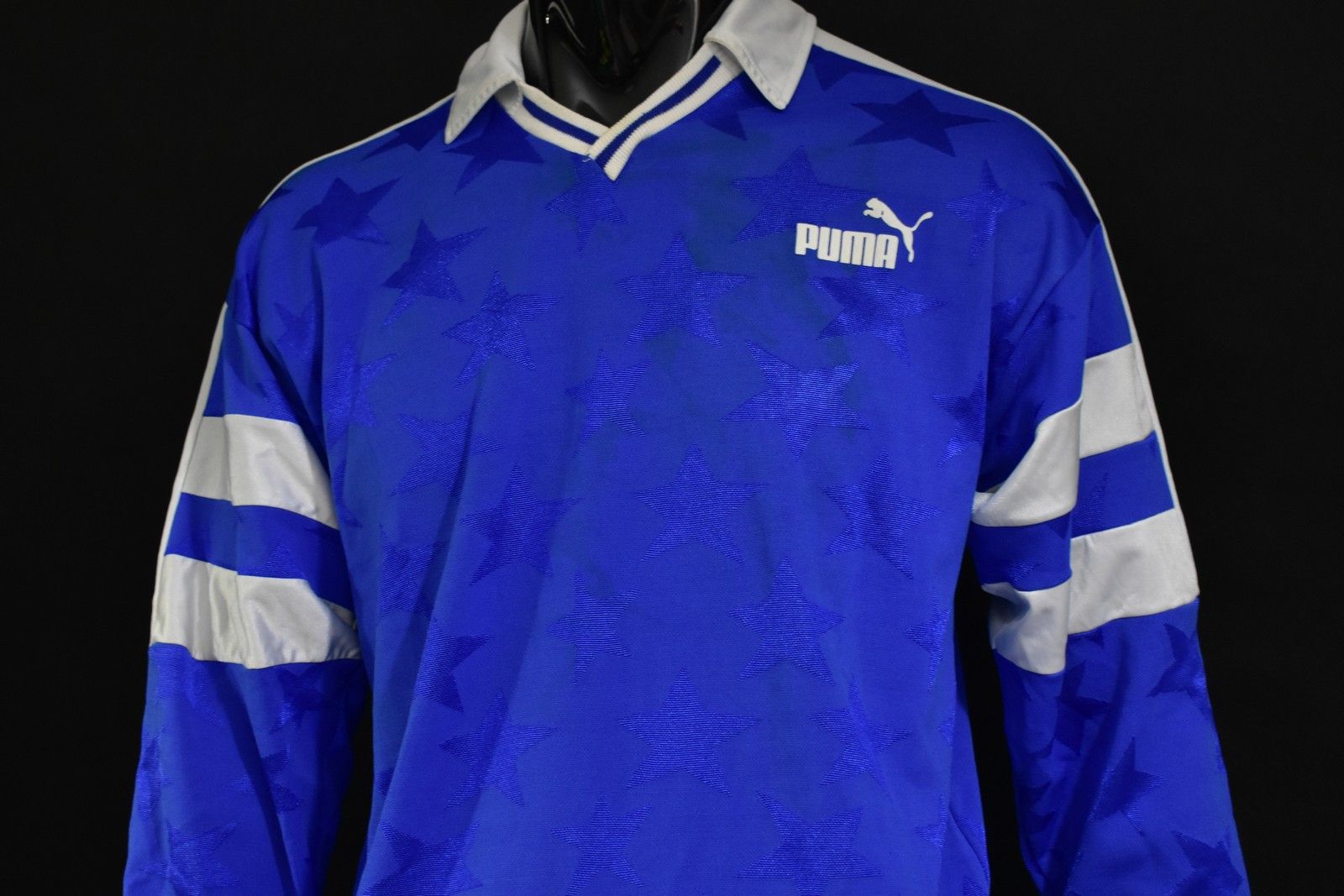 Puma PUMA Football Blue stars template Shirt (SIZE M men's) Size US M / EU 48-50 / 2 - 2 Thumbnail