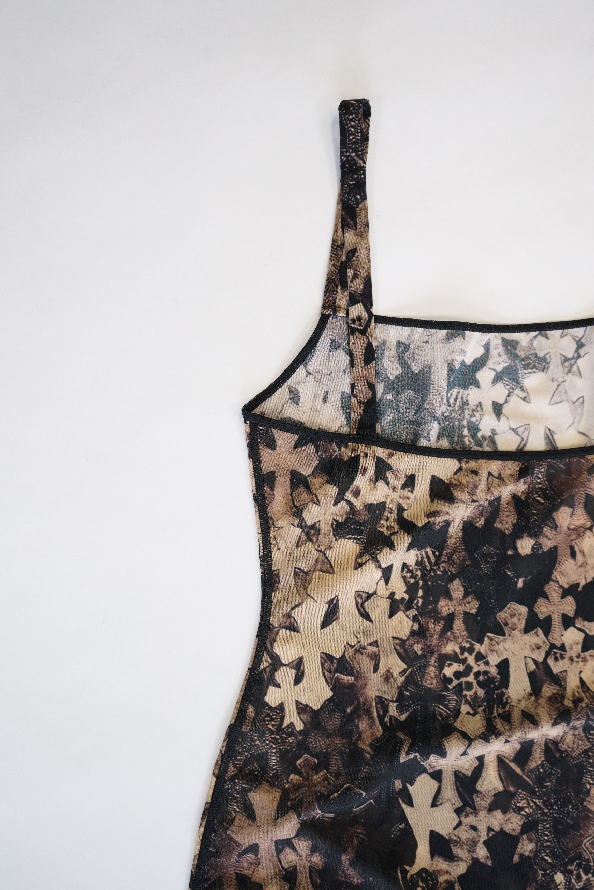 Chrome Hearts Chrome Hearts Waterfall Cross Print Sheer Mesh Dress Size M / US 6-8 / IT 42-44 - 7 Thumbnail