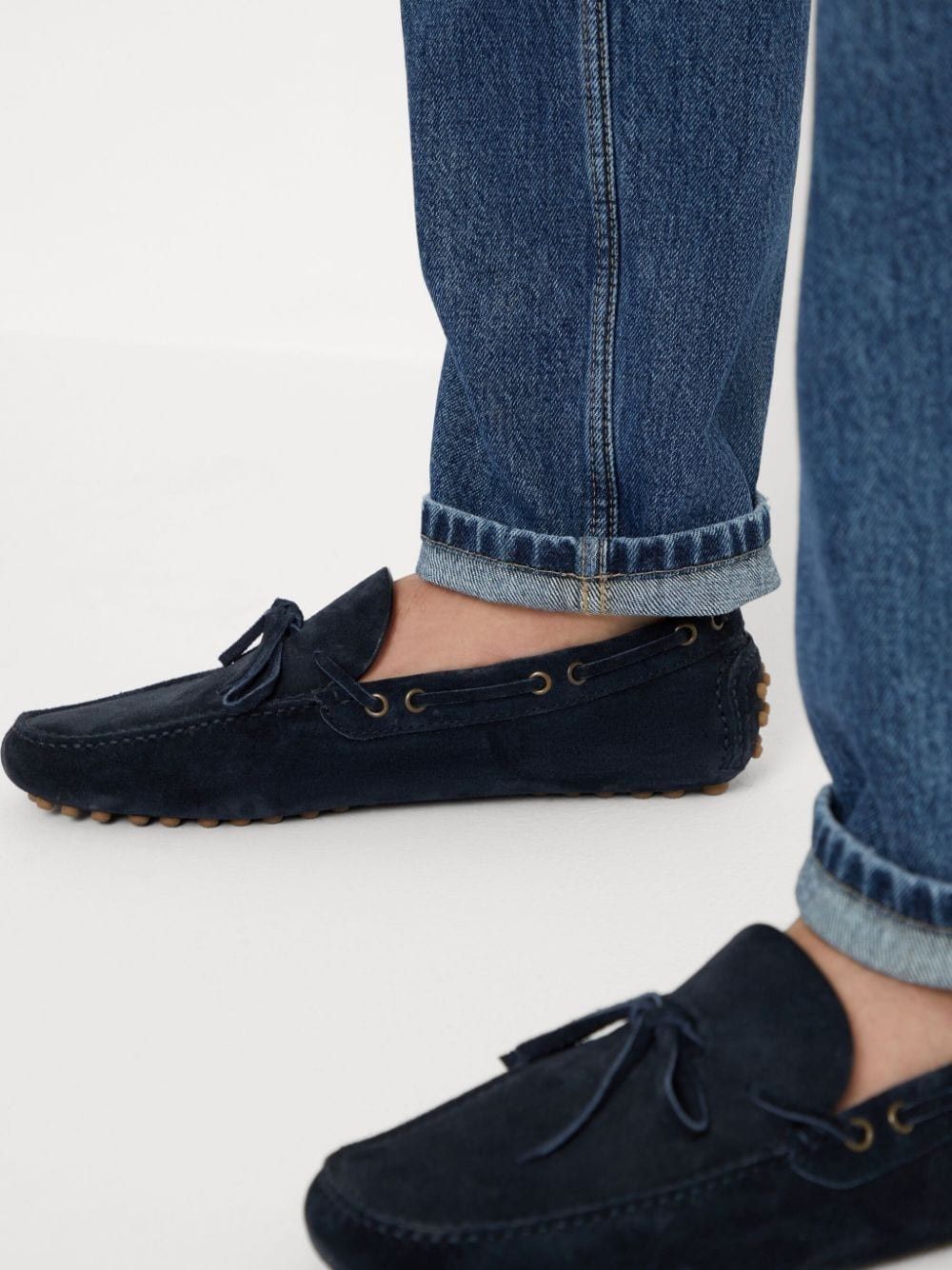 Brunello Cucinelli o1w1db10125 Loafers in Blue Size US 8 / EU 41 - 5 Thumbnail