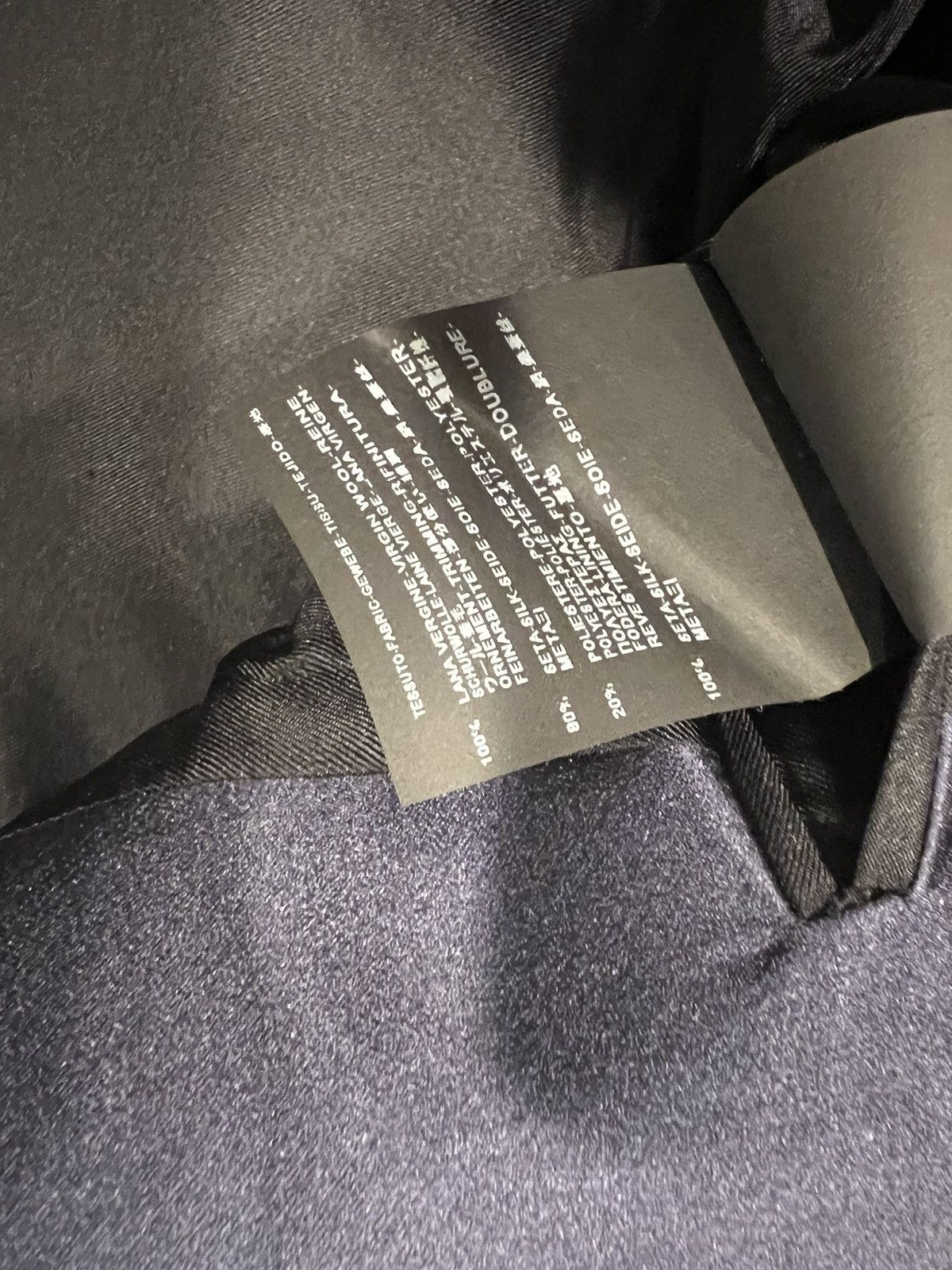 Saint Laurent Paris Saint Laurent Hedi Slimane blazer. 48/38. $3150 Size 38R - 6 Thumbnail