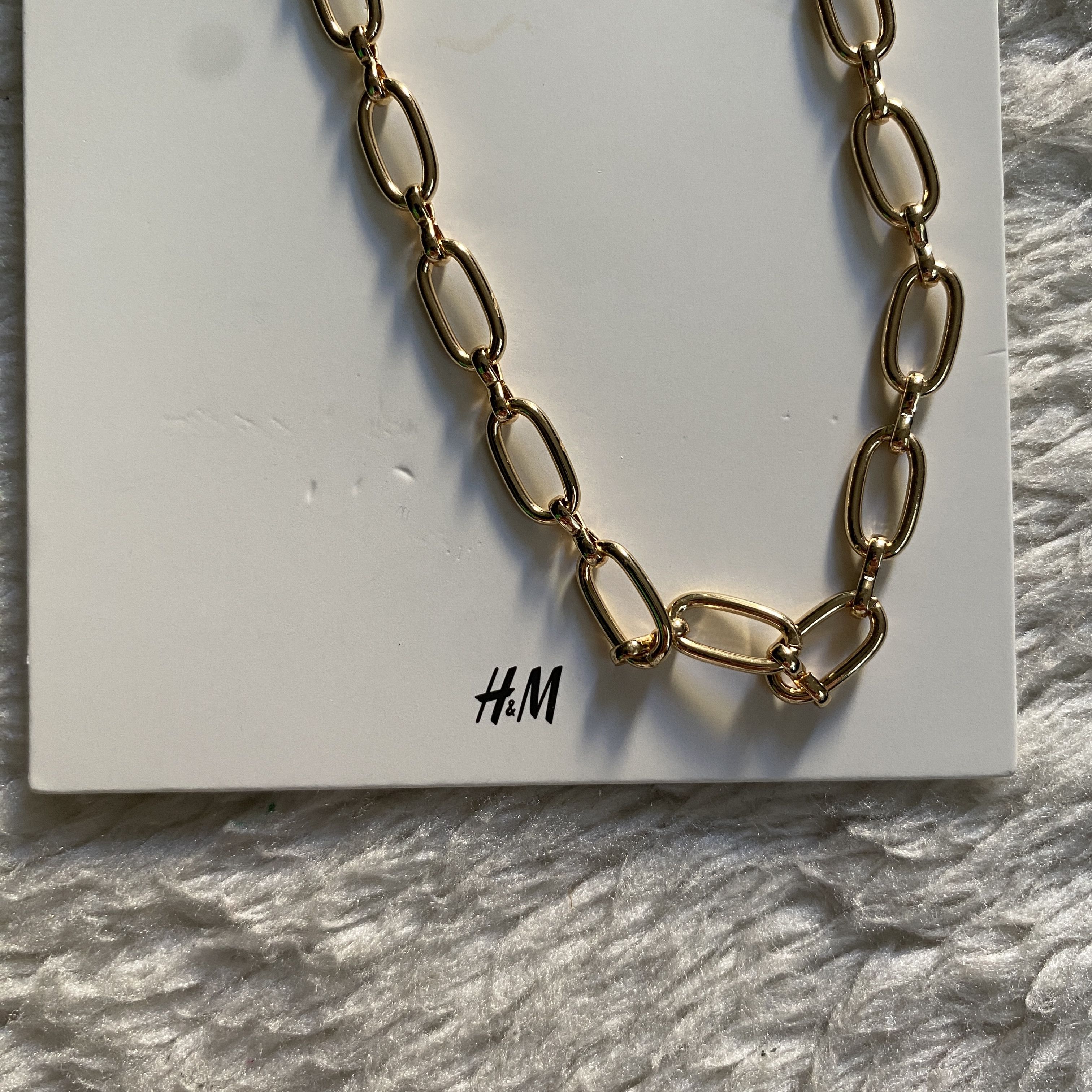 H&M H&M Gold Paperclip Chain Necklace Size ONE SIZE - 9 Thumbnail