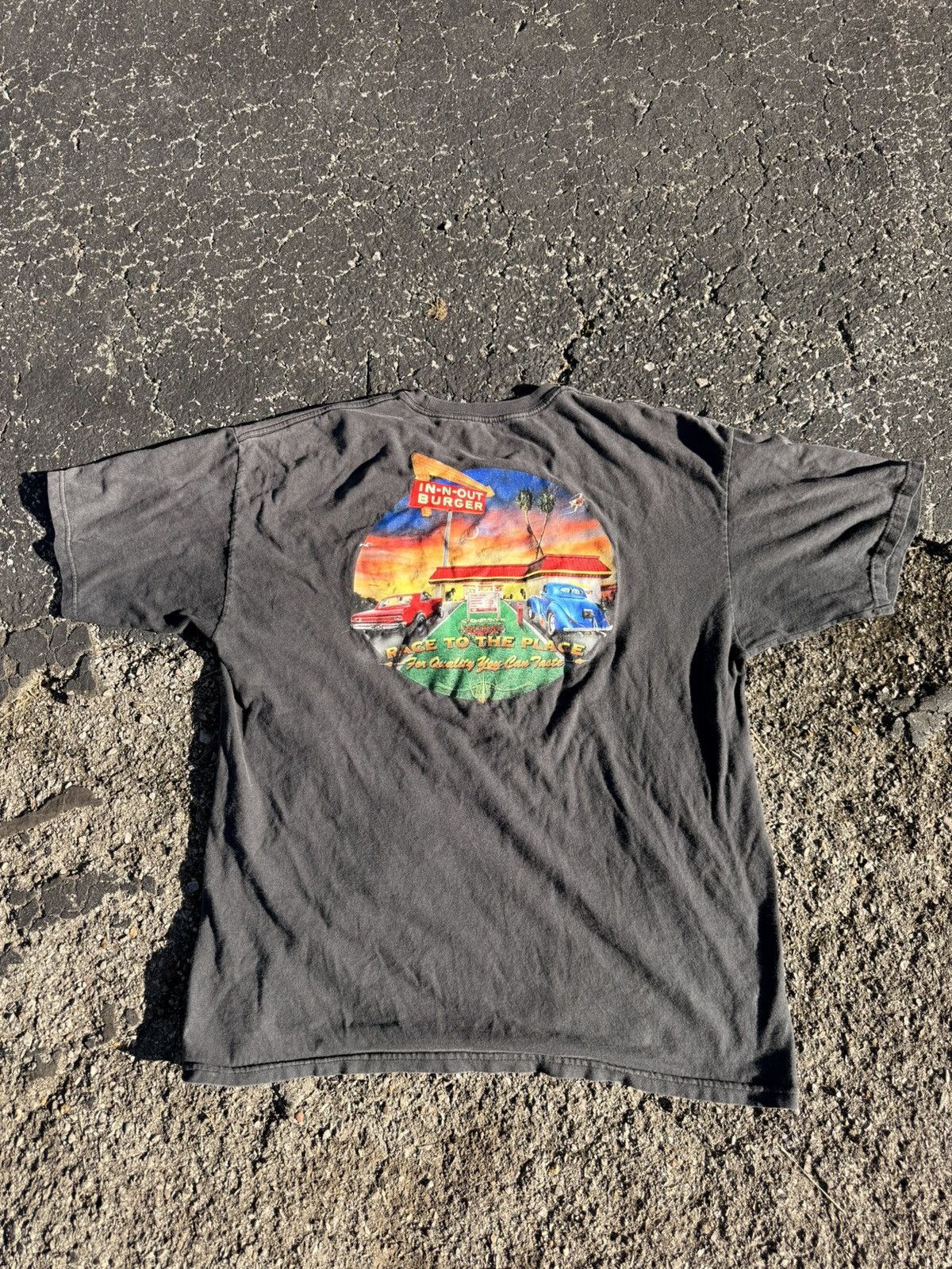 Other Vintage In-N-Out Burger Graphic T-Shi Size US XL / EU 56 / 4 - 1 Thumbnail