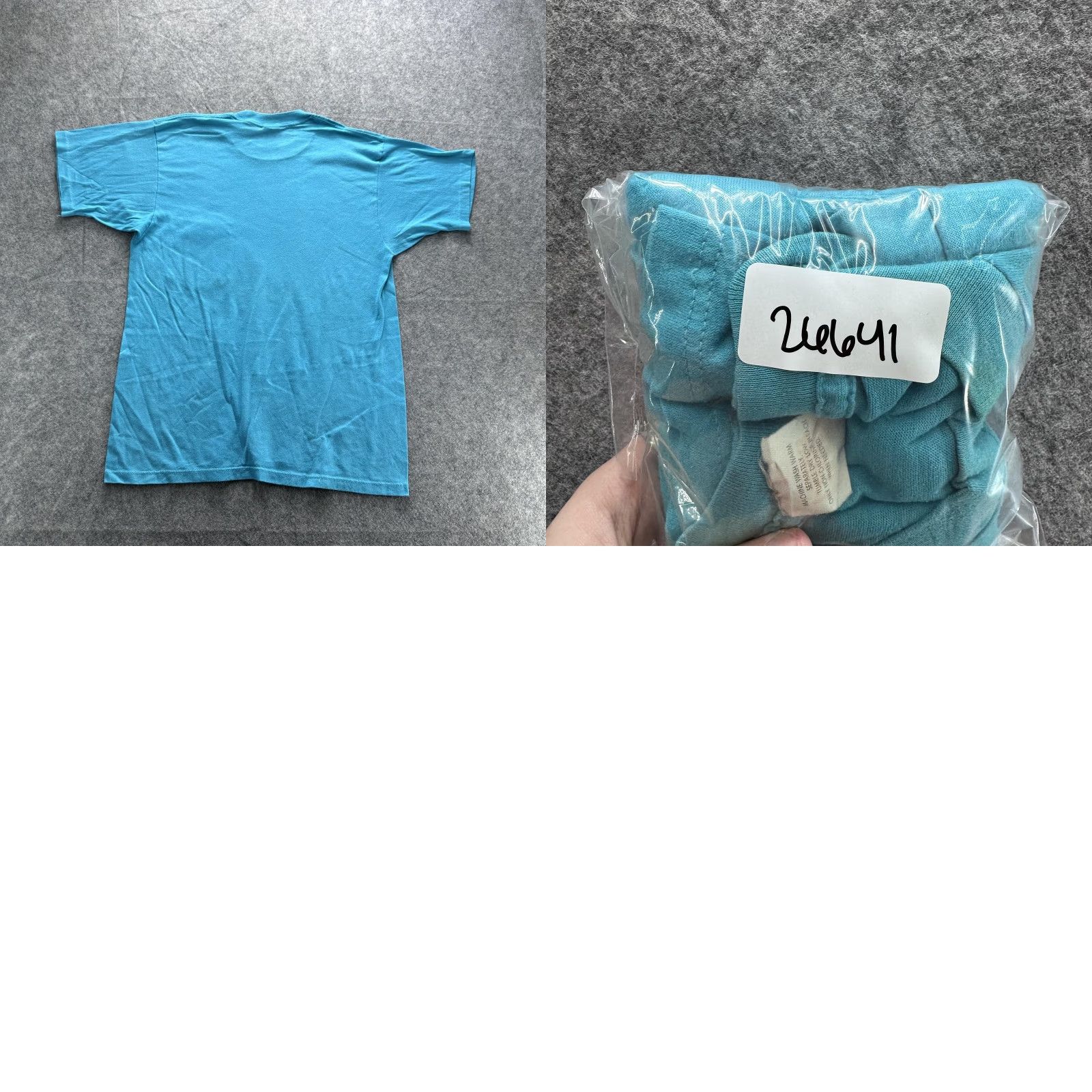 Vintage VINTAGE Pocket T-Shirt Mens Large Blue Crew Neck Short Sleeve 50/50 Made USA 80s Shirt Size US L / EU 52-54 / 3 - 8 Thumbnail