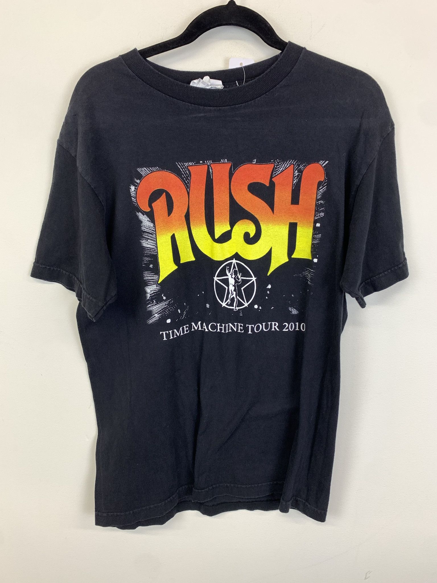 Vintage Vintage Rush tour Tee 2010 Time Machine Ruch Band Tee Size M Size US M / EU 48-50 / 2 - 1 Thumbnail