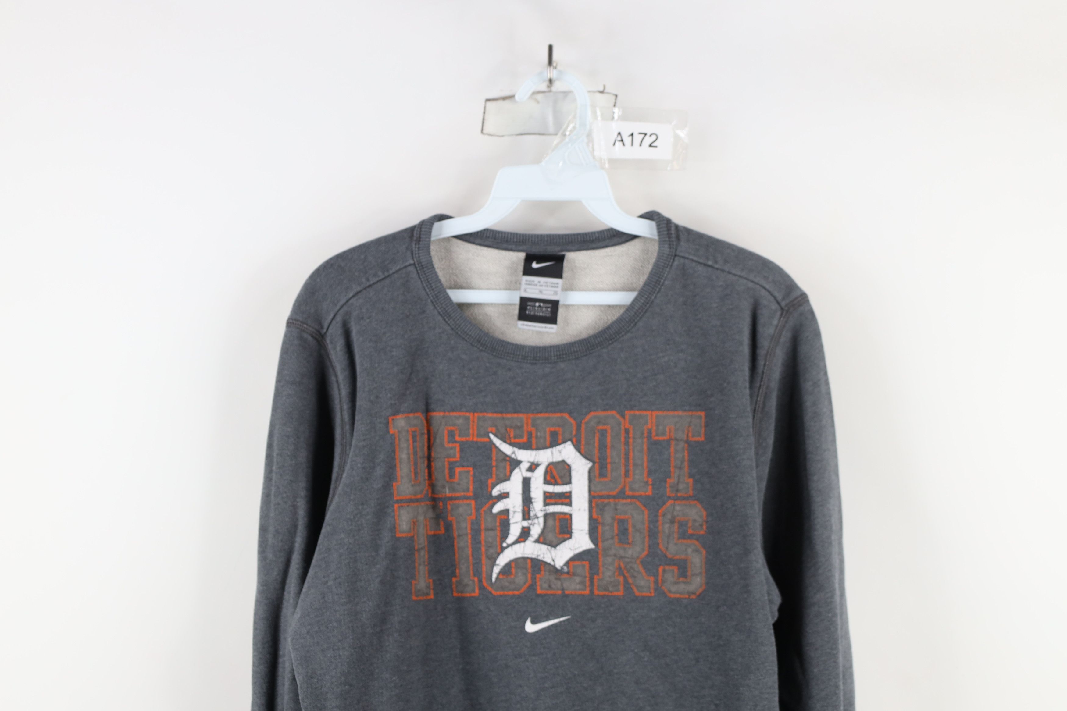 Vintage Vintage Y2K Center Swoosh Detroit Tigers Baseball Sweatshirt Size XL / US 12-14 / IT 48-50 - 2 Thumbnail